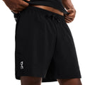 5in Court Shorts Hombres-negro