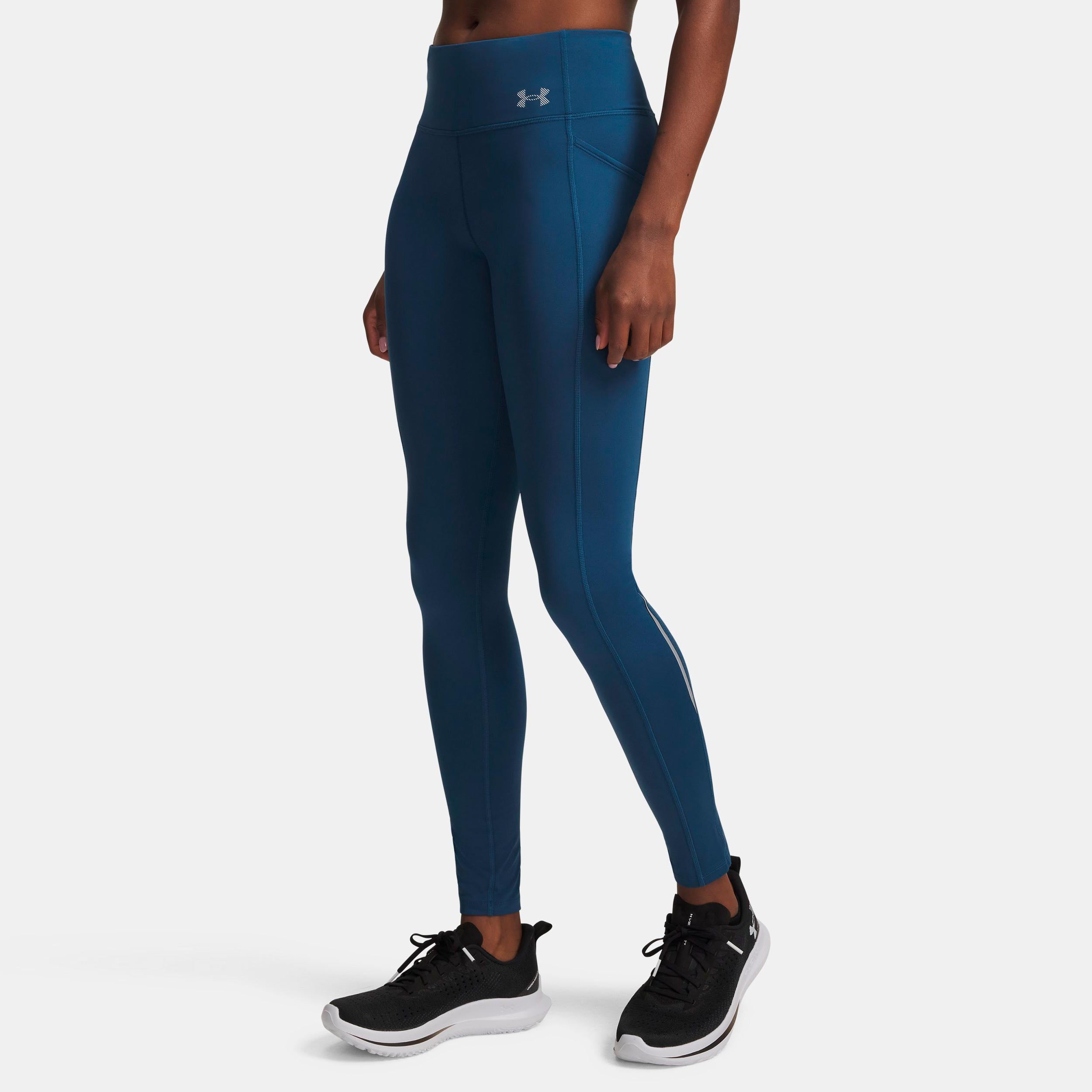 Under Armour Velociti  Mallas para correr Mujeres-azul, plateado