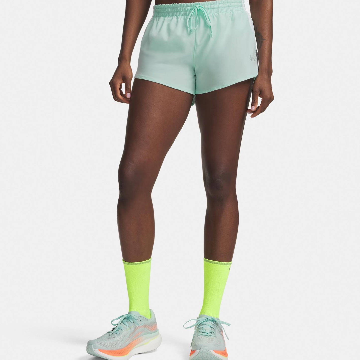 Under Armour Velociti Pro 3in  Pantalones cortos Mujeres - menta, plateado