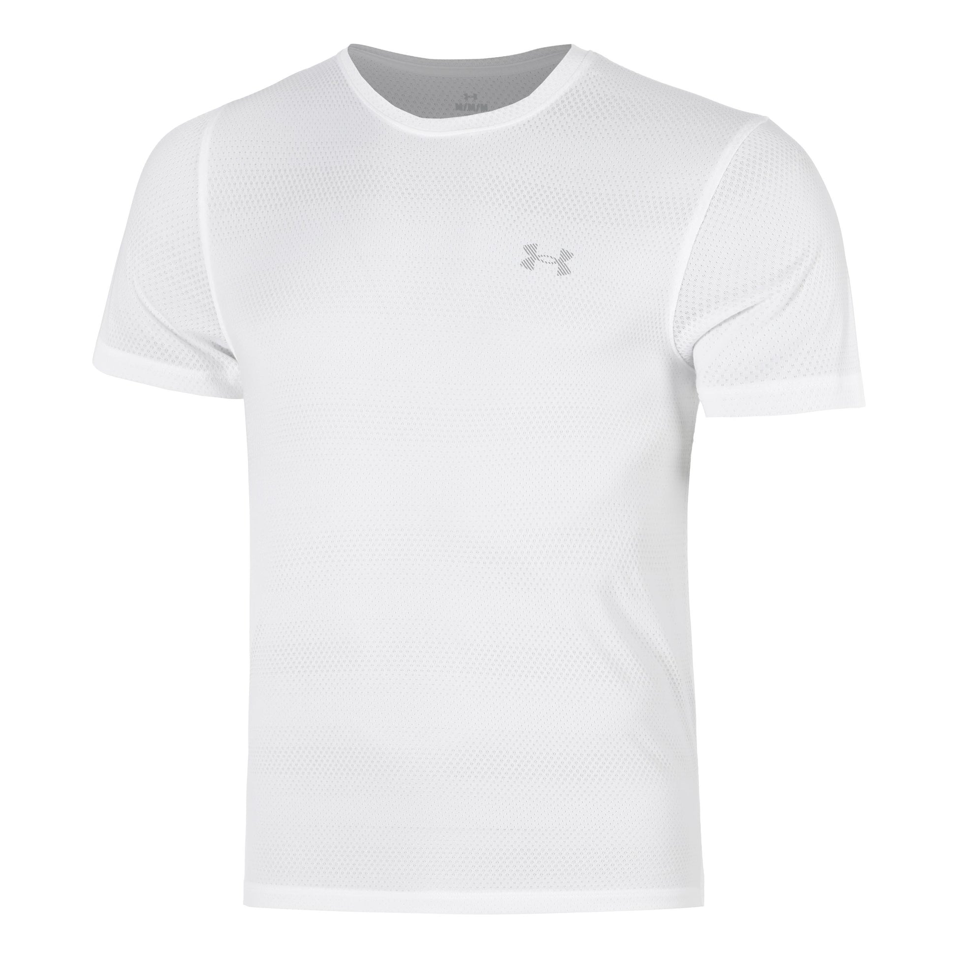 Under Armour Velociti  Camiseta de running Hombres - blanco, plateado