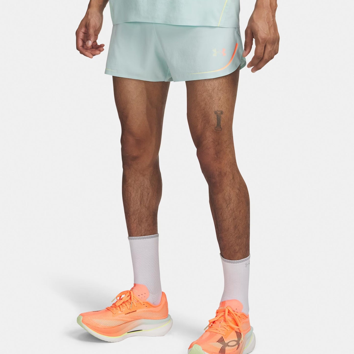 Under Armour Velociti Elite  Pantalones cortos Hombres-mint, coral