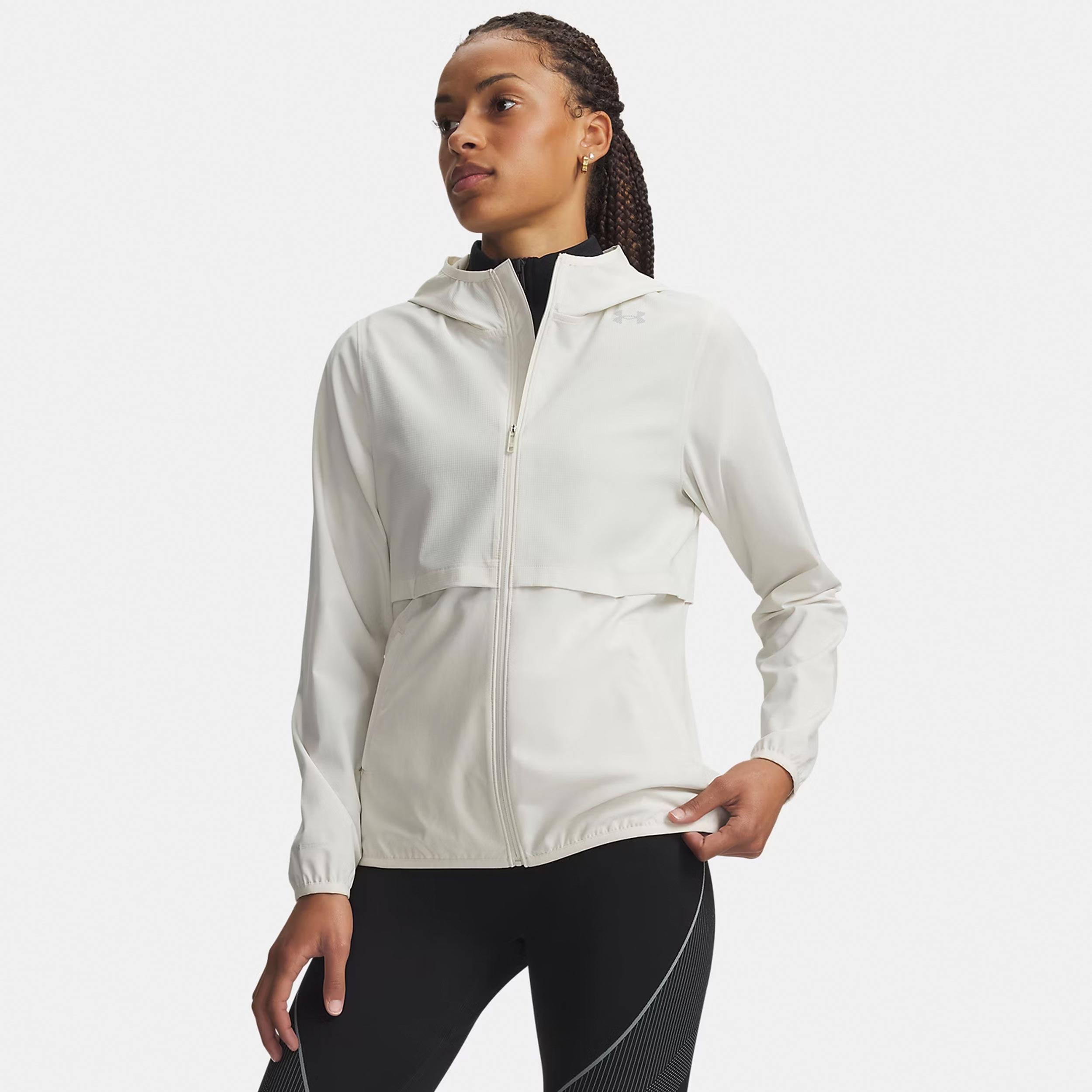 Under Armour Velociti Storm  Chaqueta para correr Mujeres - beige