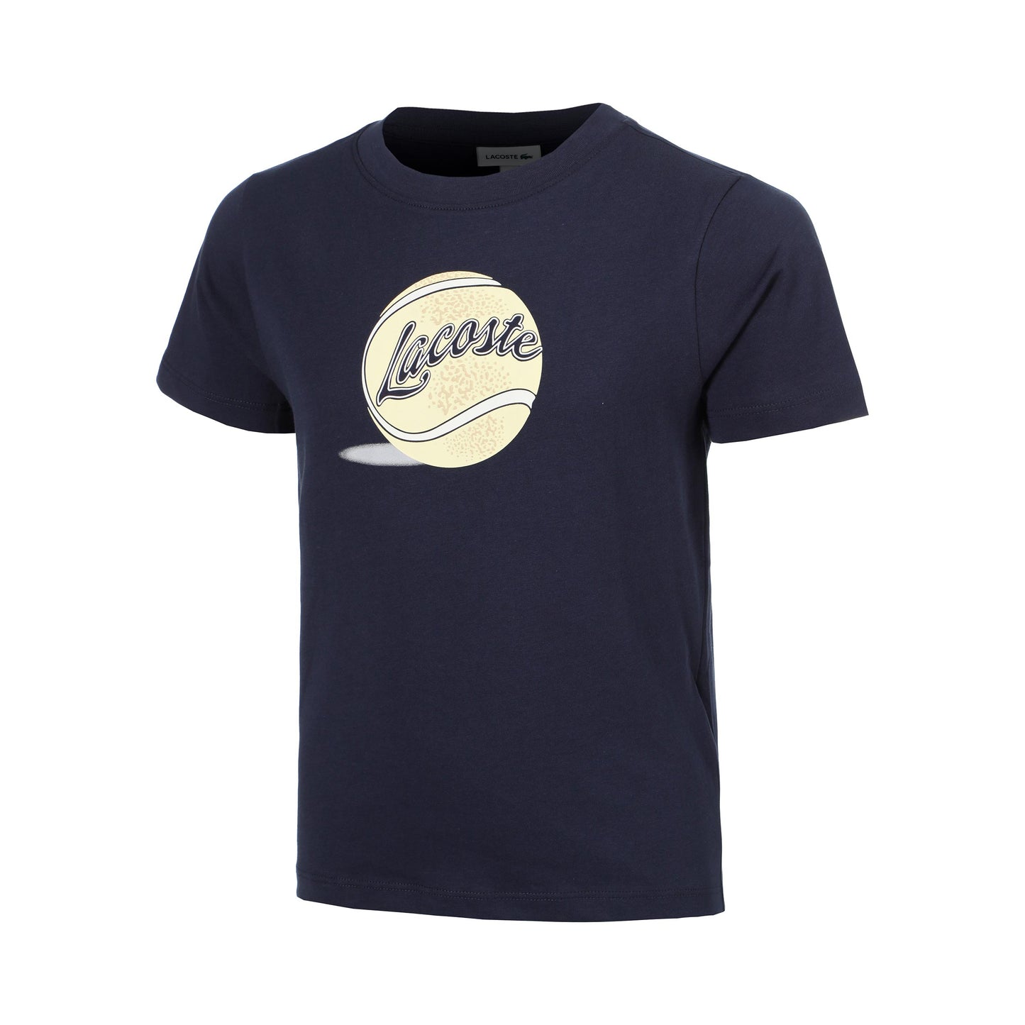 Lacoste Camiseta de manga corta Niños - azul oscuro, amarillo