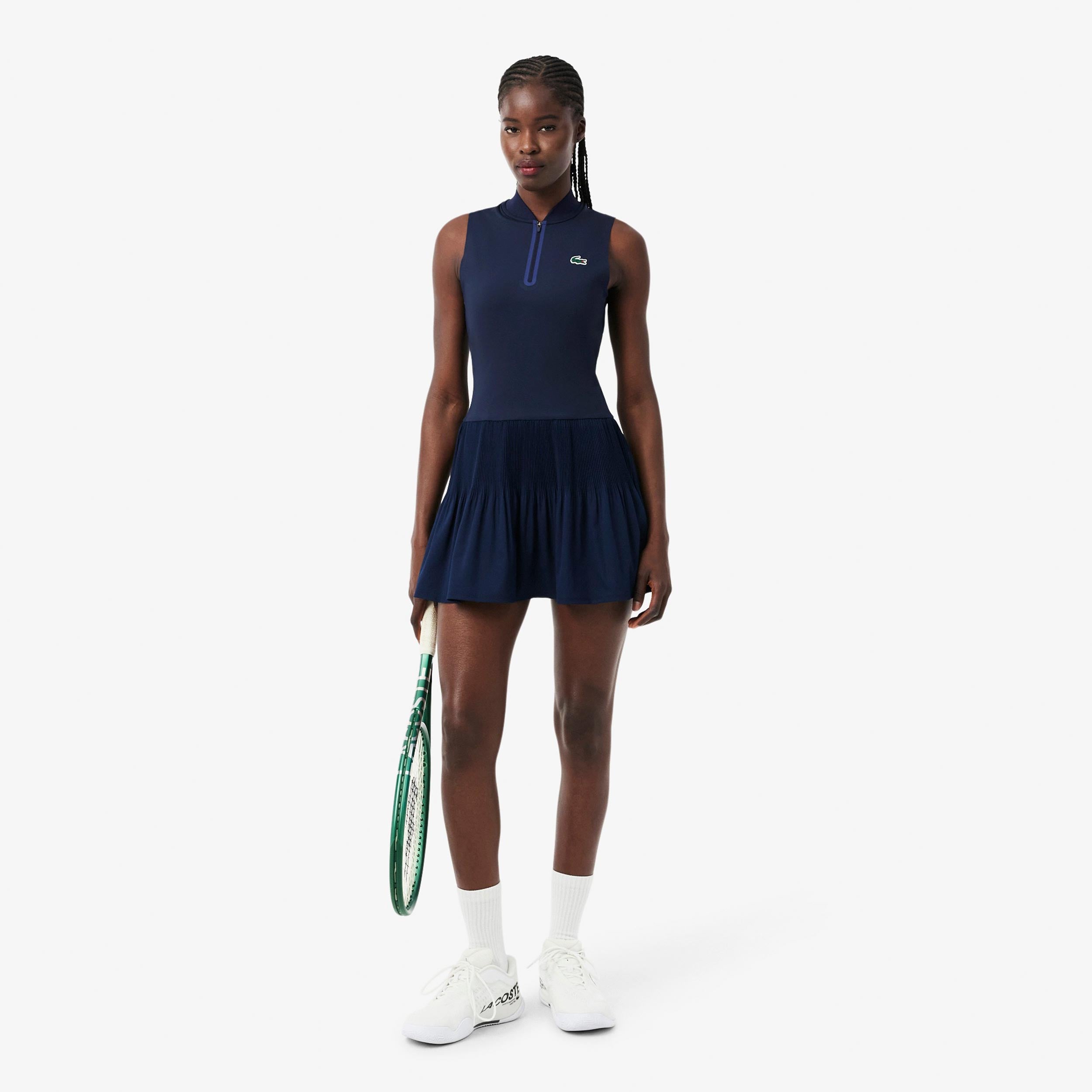 Lacoste Vestido Mujeres - azul oscuro