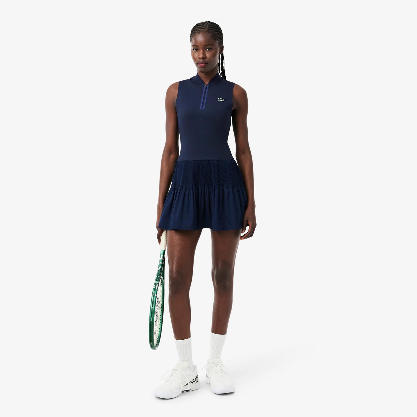 Lacoste Vestido Mujeres - azul oscuro
