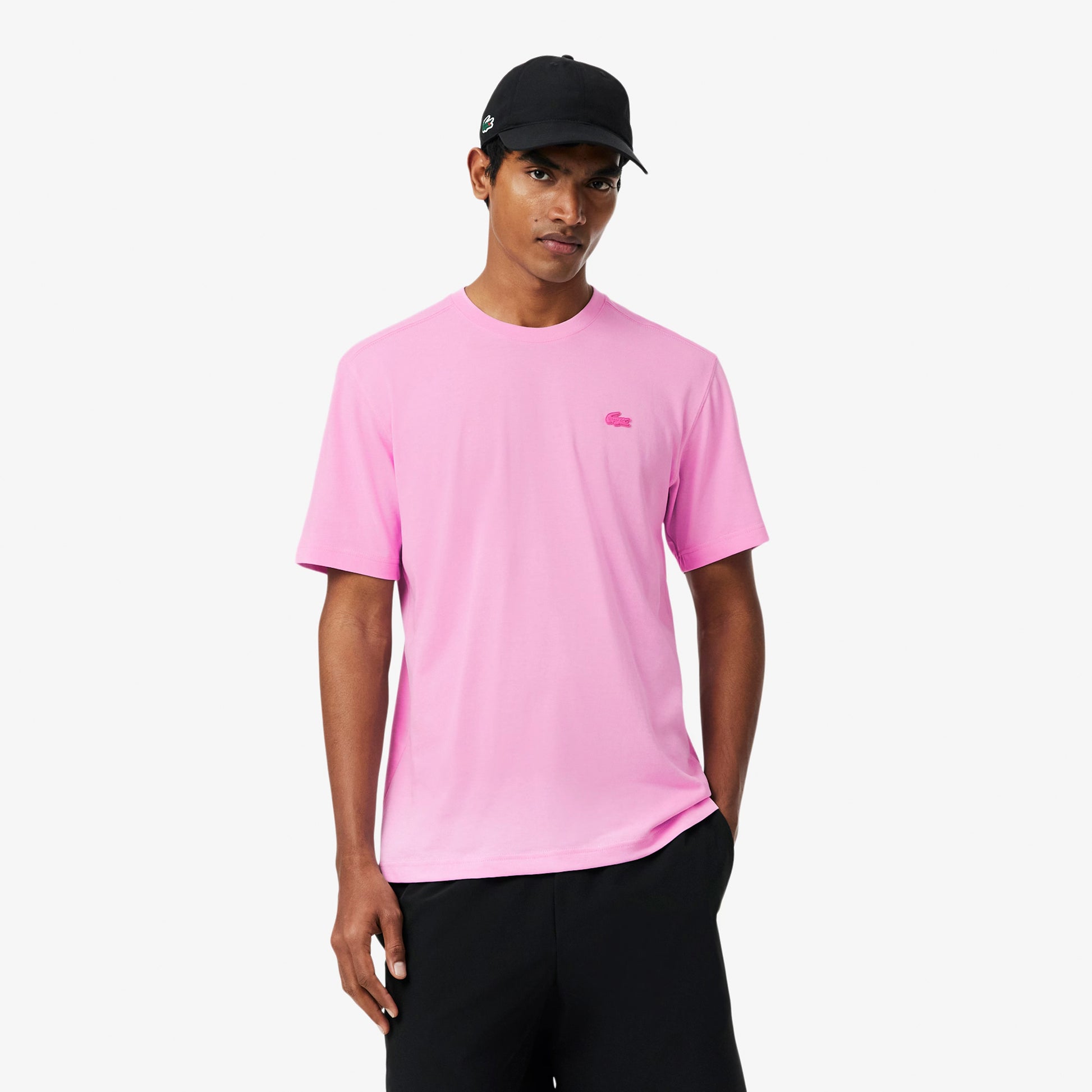 Lacoste Camiseta de manga corta Hombres - rosa