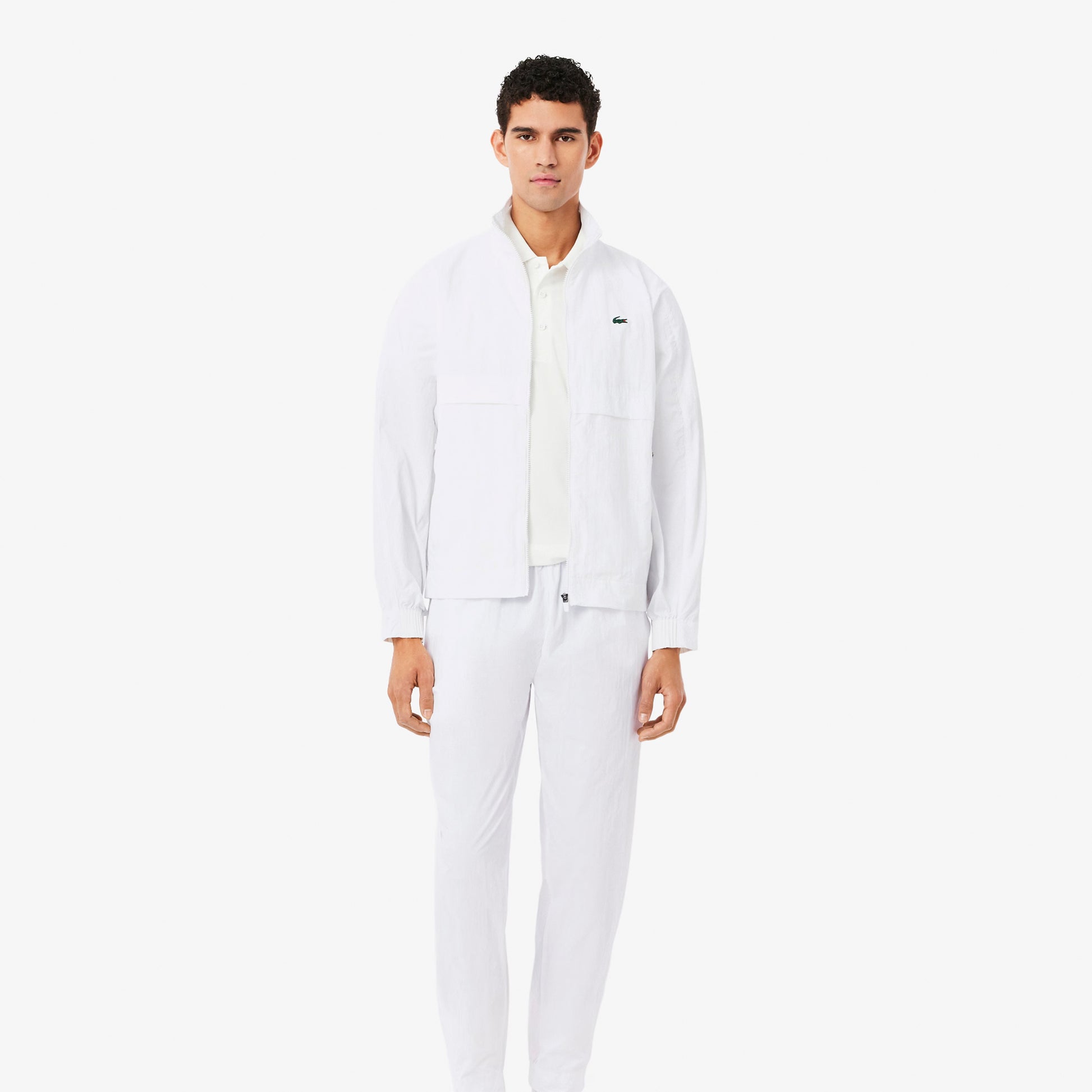 Lacoste Chándal Hombres - blanco