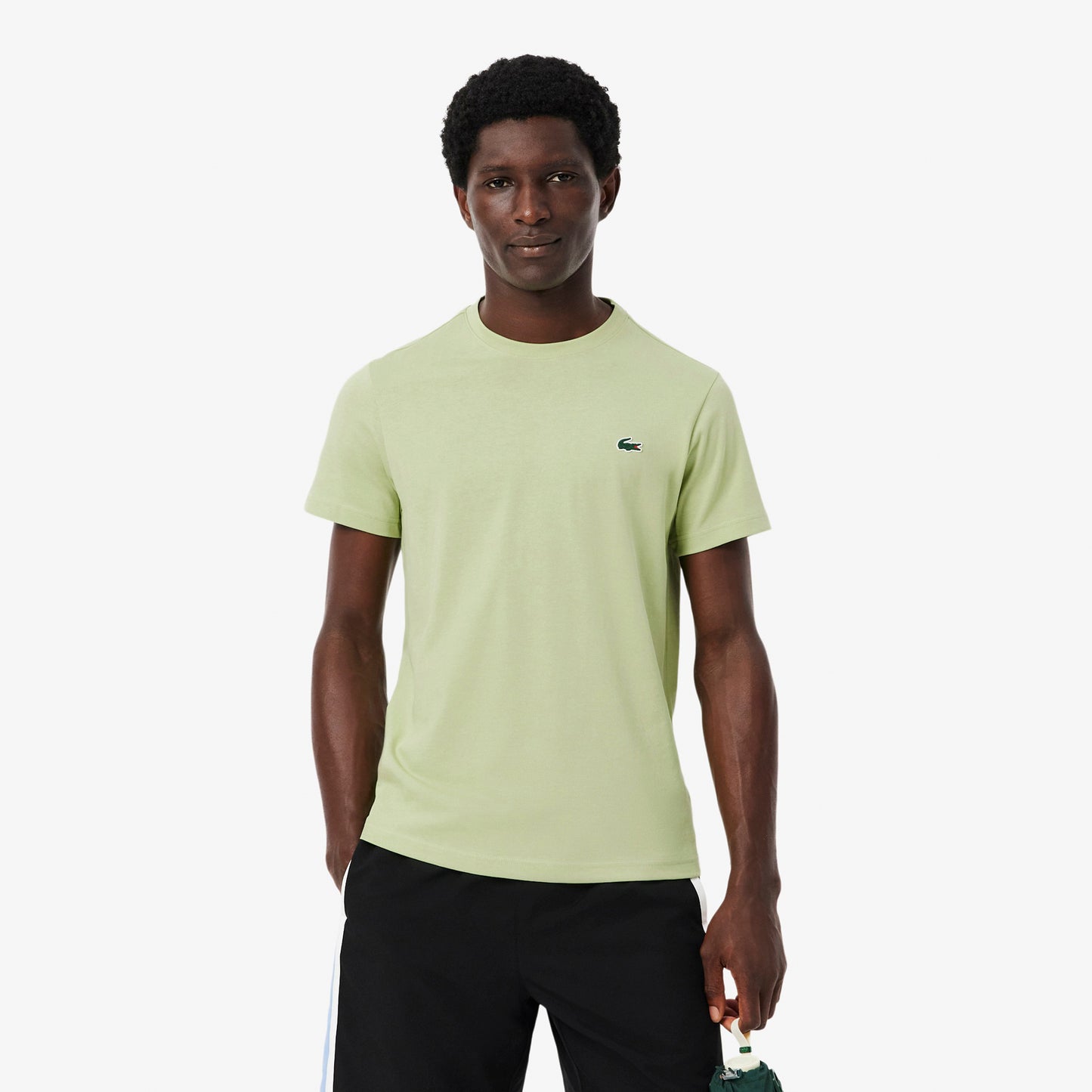Lacoste Camiseta de manga corta Hombres - lima, verde