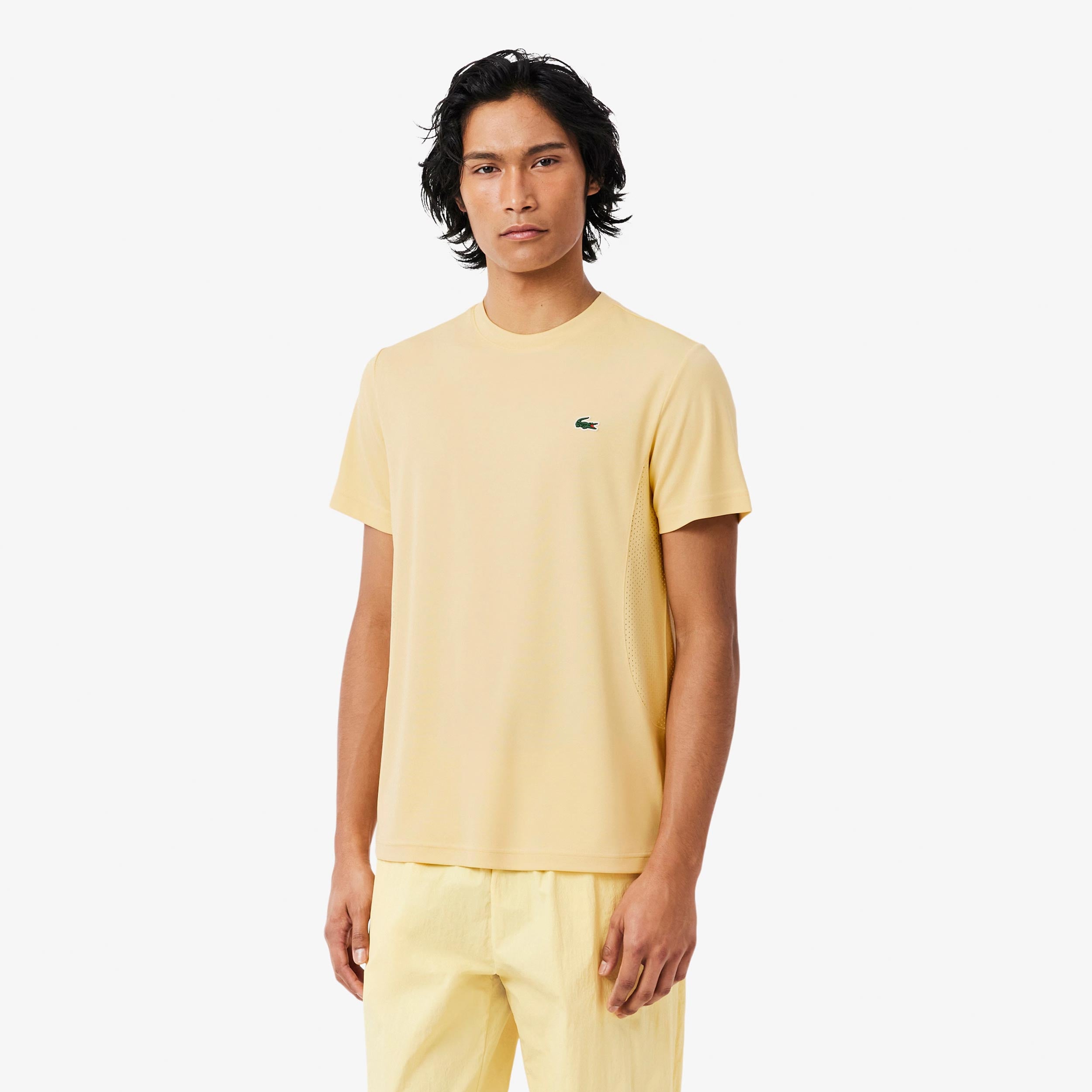 Lacoste Camiseta de manga corta Hombres - beige