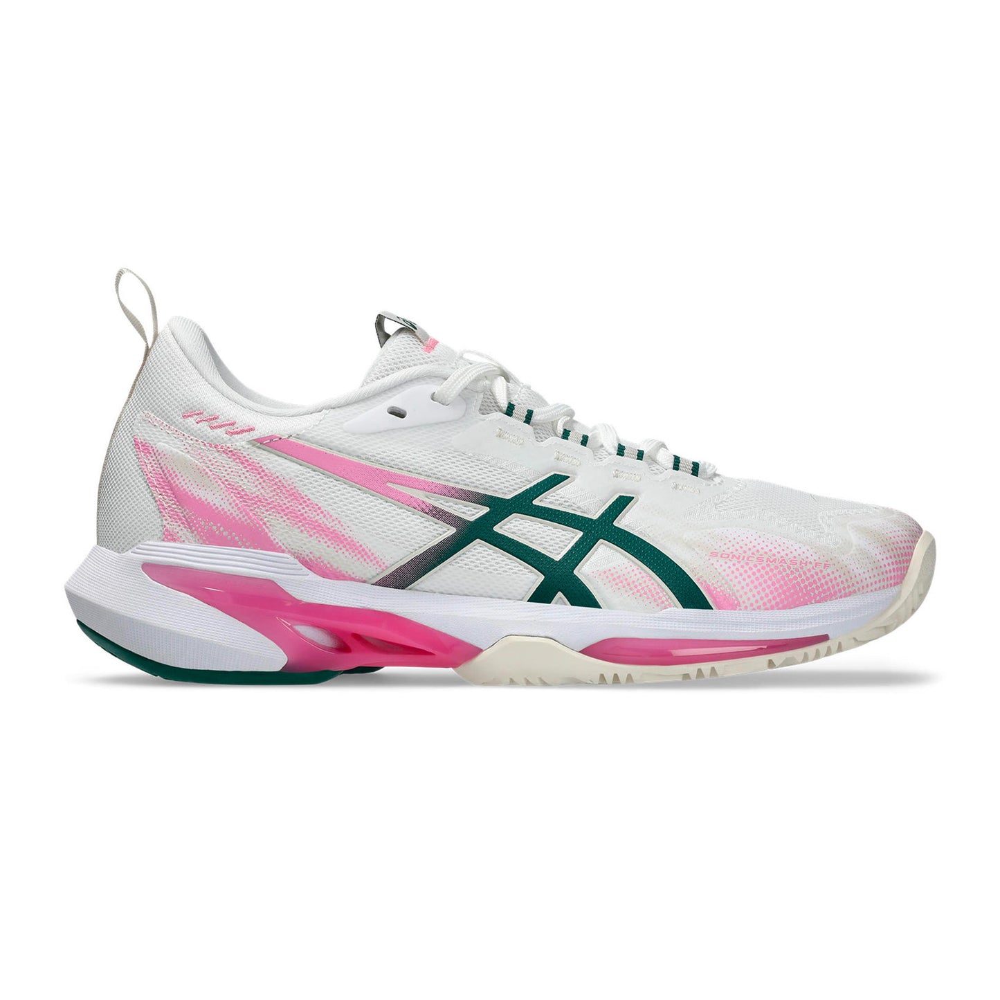 ASICS SONICSMASH FF Zapatilla de pádel Mujeres - blanco, rosa