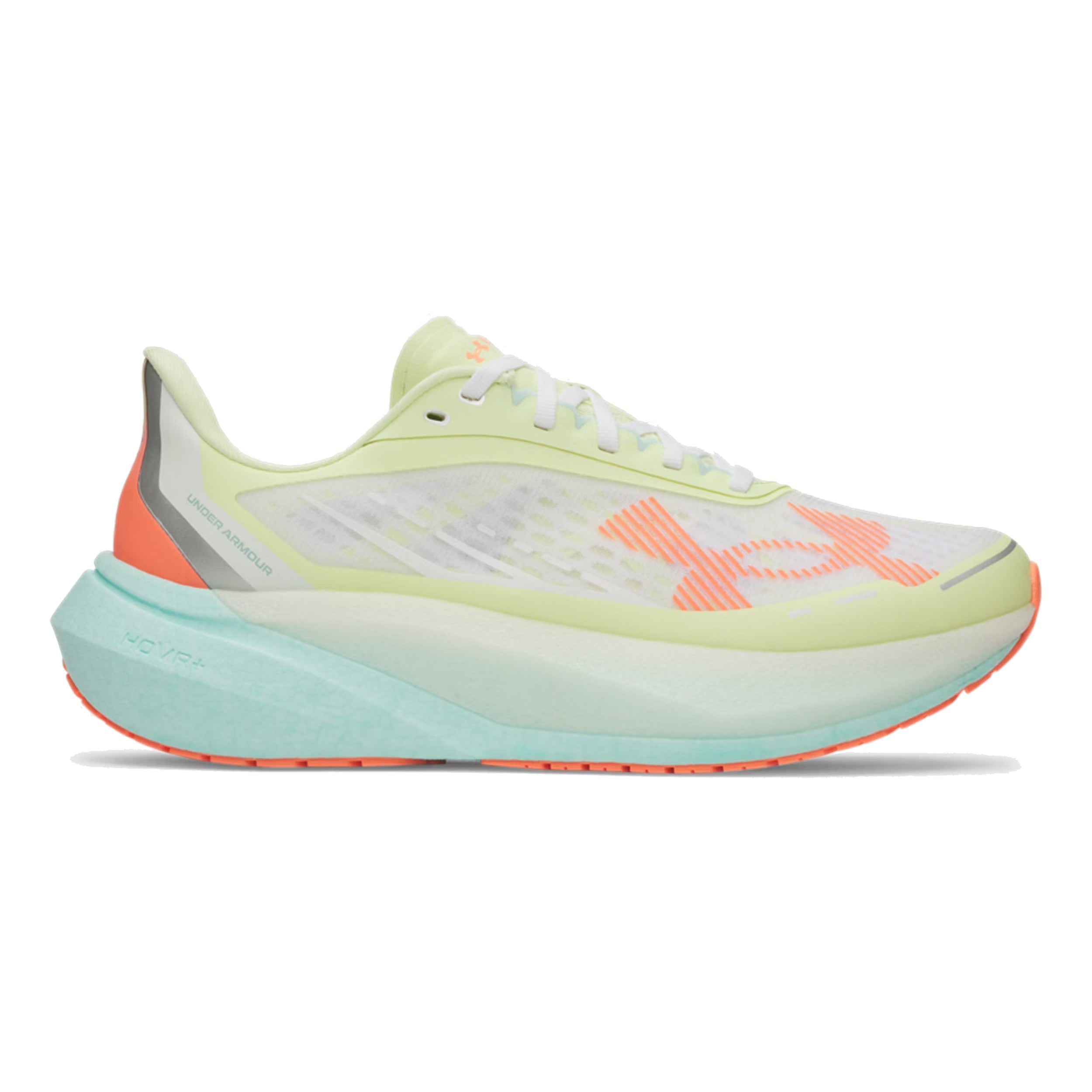 Under Armour Velociti Distance Zapatilla neutral Hombres - blanco, menta