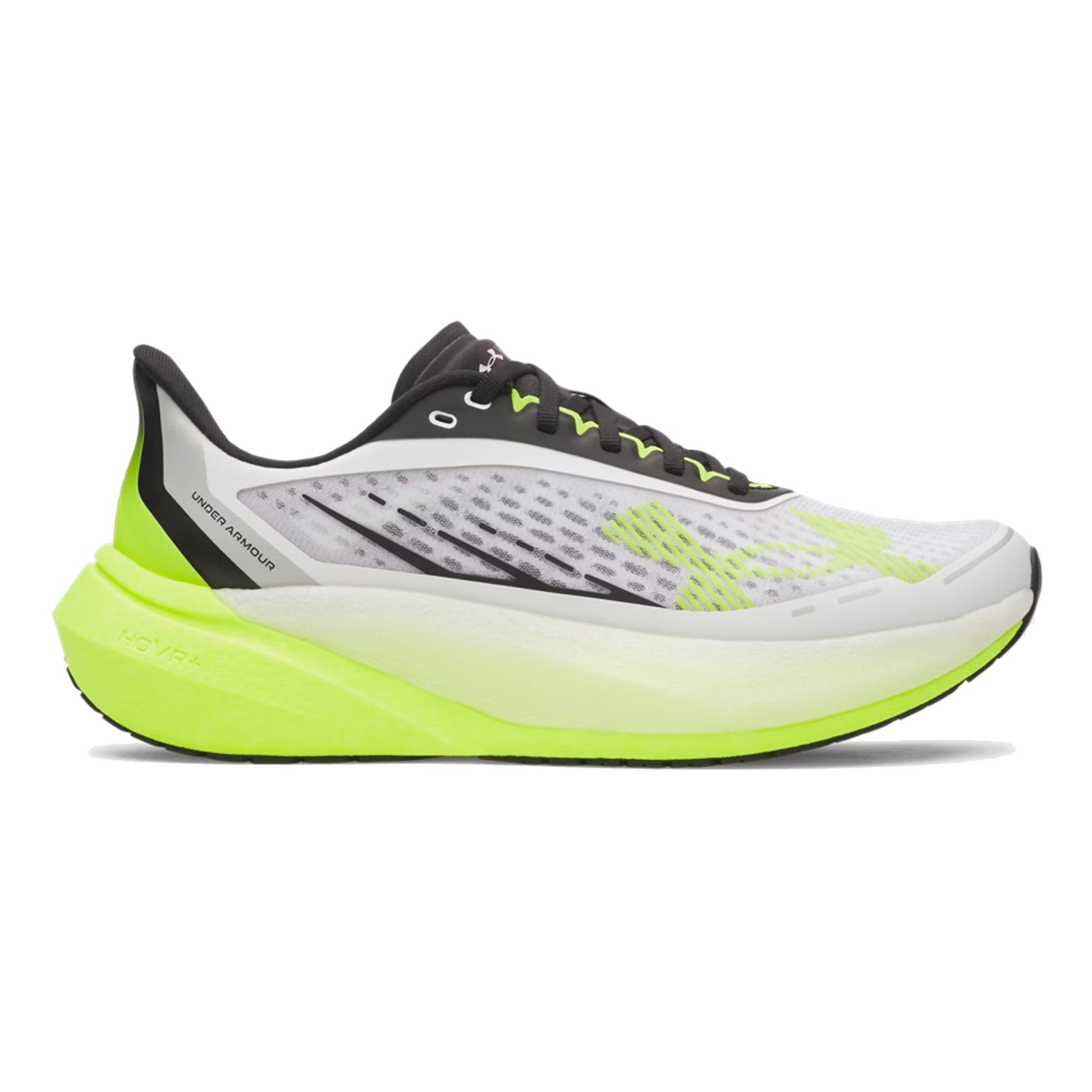 Under Armour Velociti Distance Zapatilla neutral Hombres - blanco, amarillo