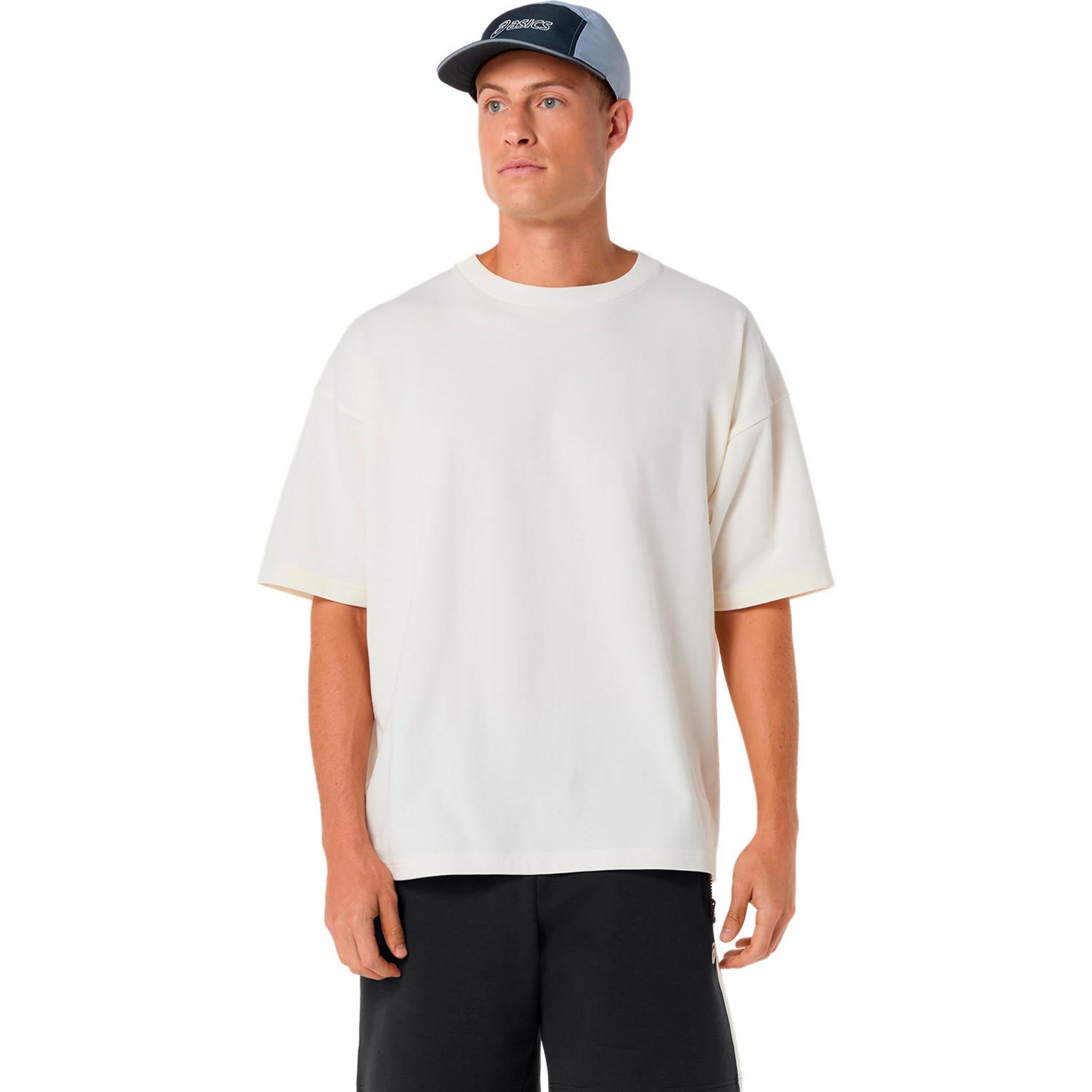 ASICS Track Club Heritage Relaxed Camiseta de running Unisex-beige