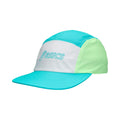 Asics 5 Panel  Gorra Unisex - turquesa, verde neón