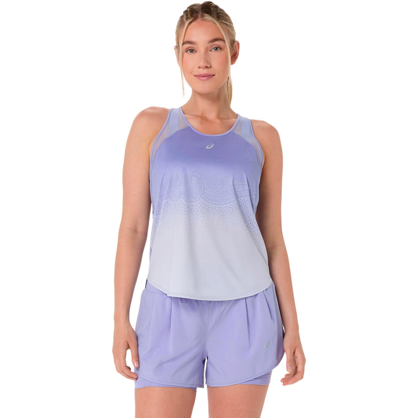 ASICS Road Fade Camiseta de running Mujeres-azul