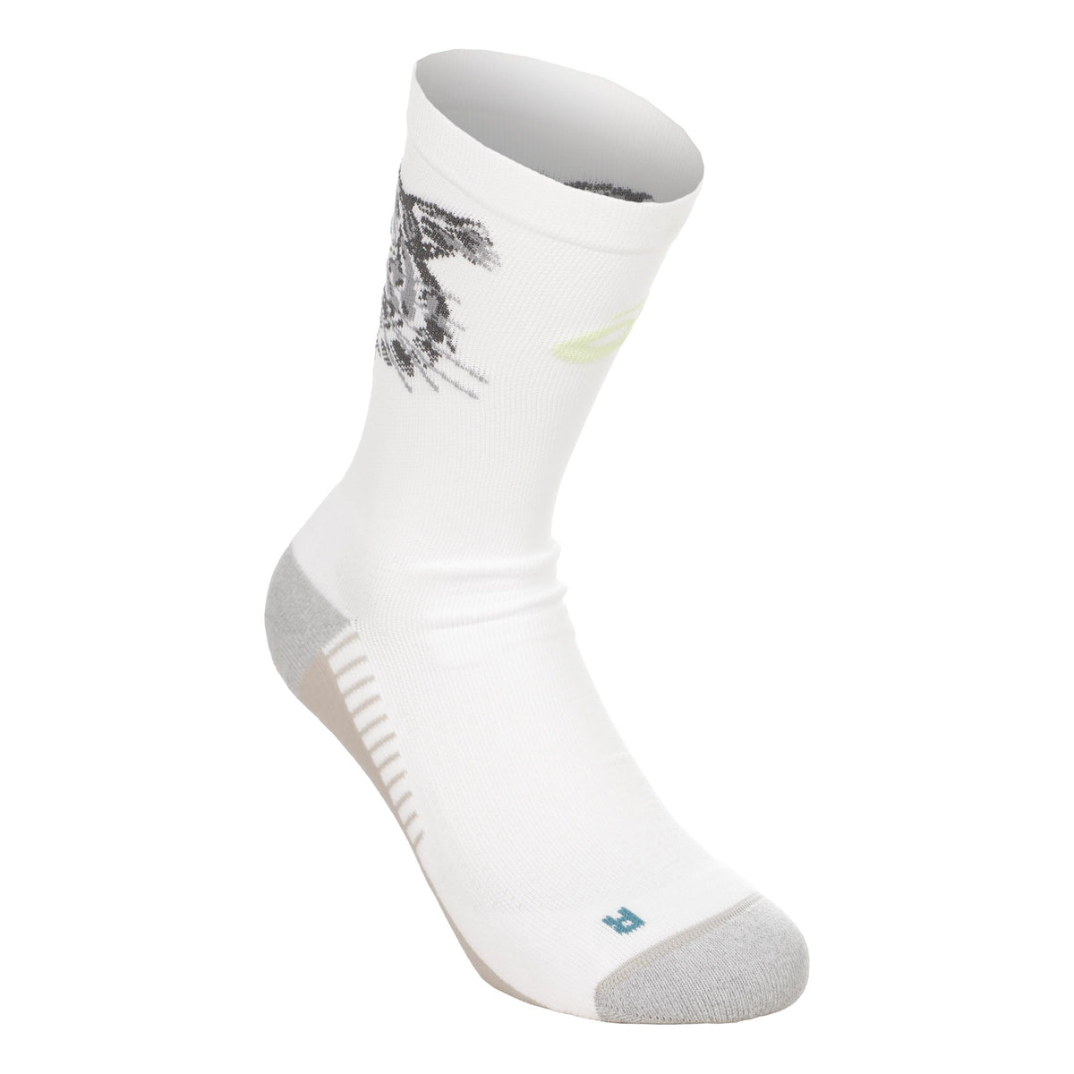 ASICS Performance Crew  Calcetines para correr Unisex - blanco, gris