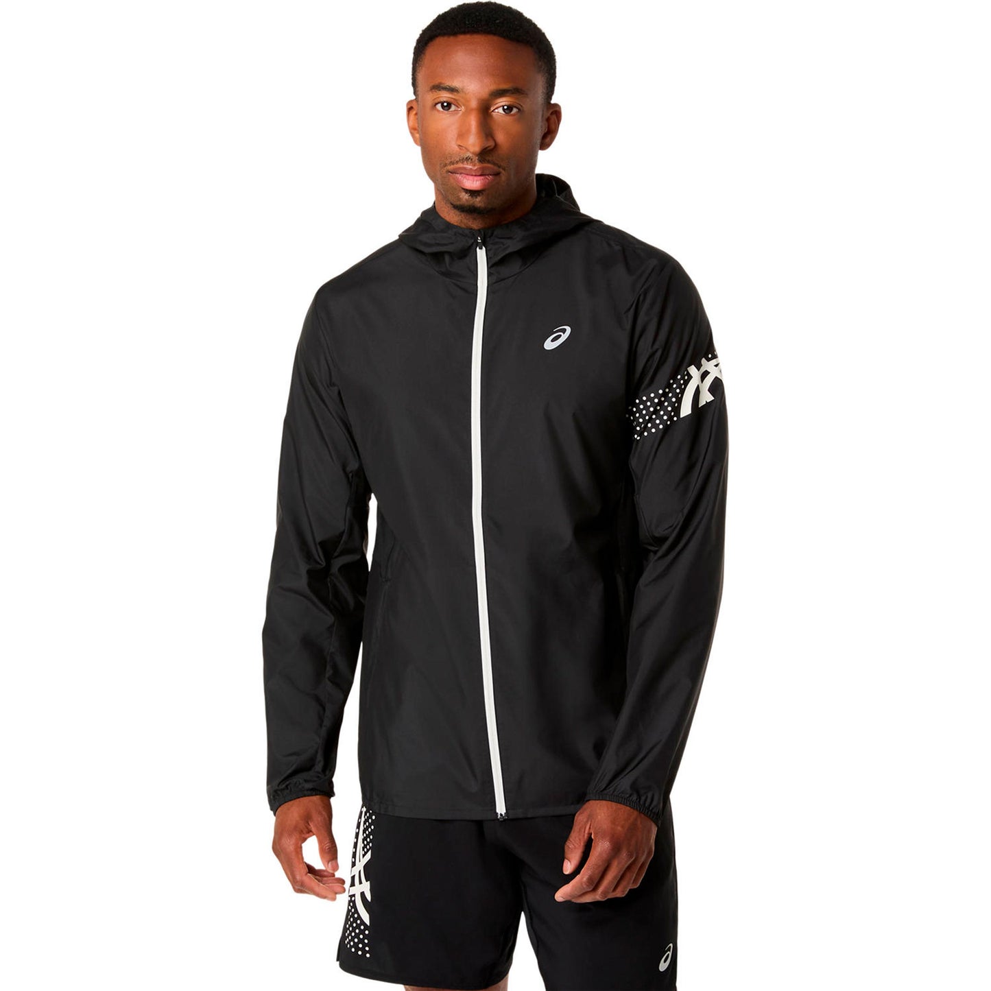 ASICS Icon  Chaqueta para correr Hombres - negro, beige