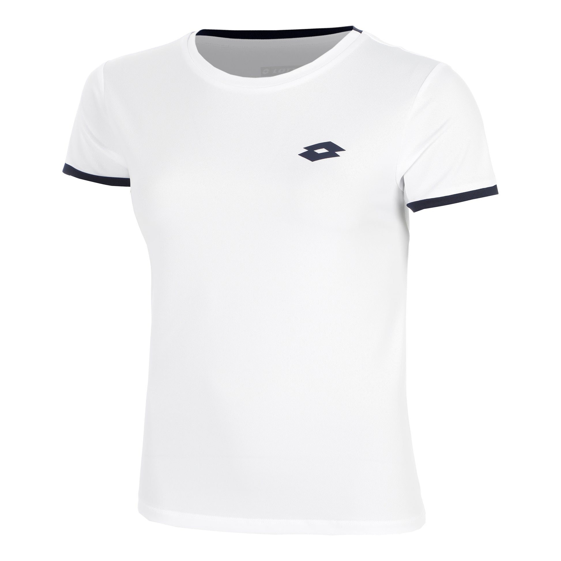 Lotto Squadra IV  Camiseta de manga corta Mujeres - blanco