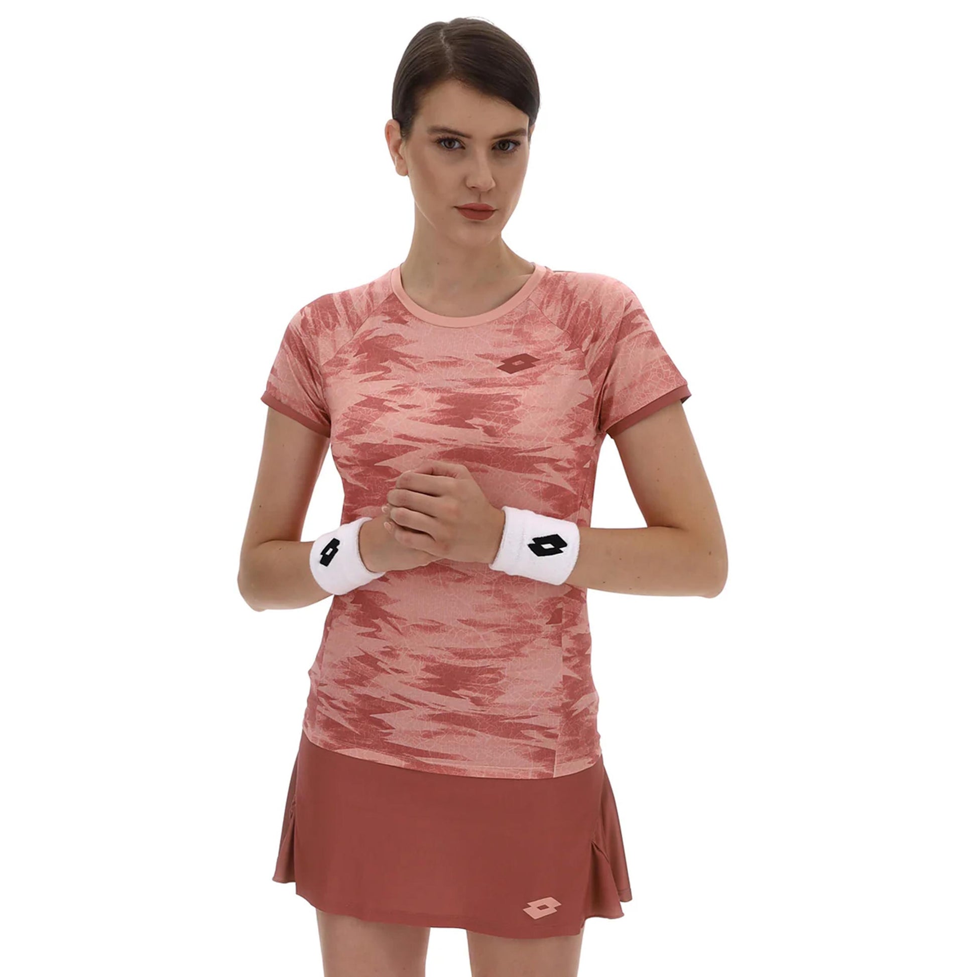 Lotto Tech VI Camiseta de manga corta Mujeres - rosa viejo