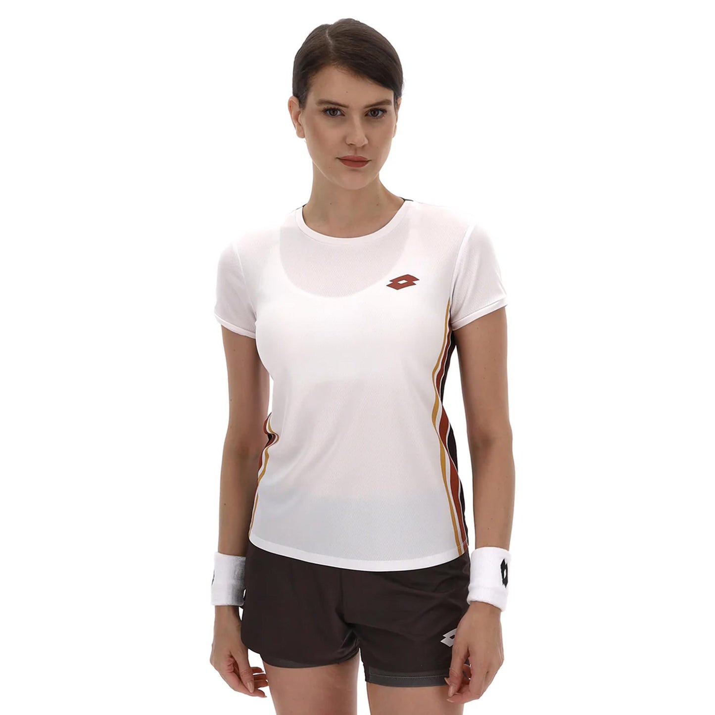 Lotto Tech VI Camiseta de manga corta Mujeres - blanco