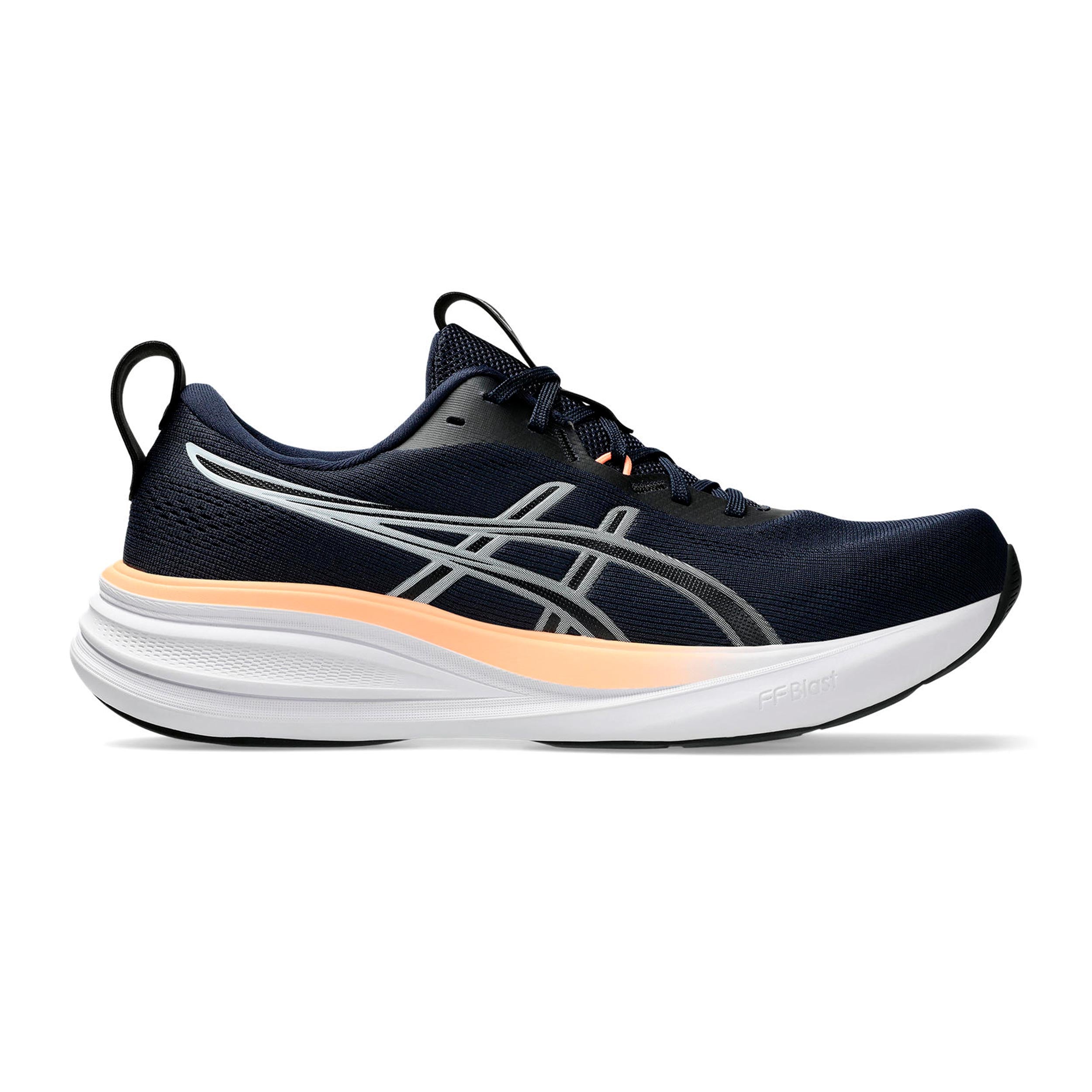 ASICS GEL-PULSE 17 Zapatilla neutral Hombres - azul oscuro, naranja