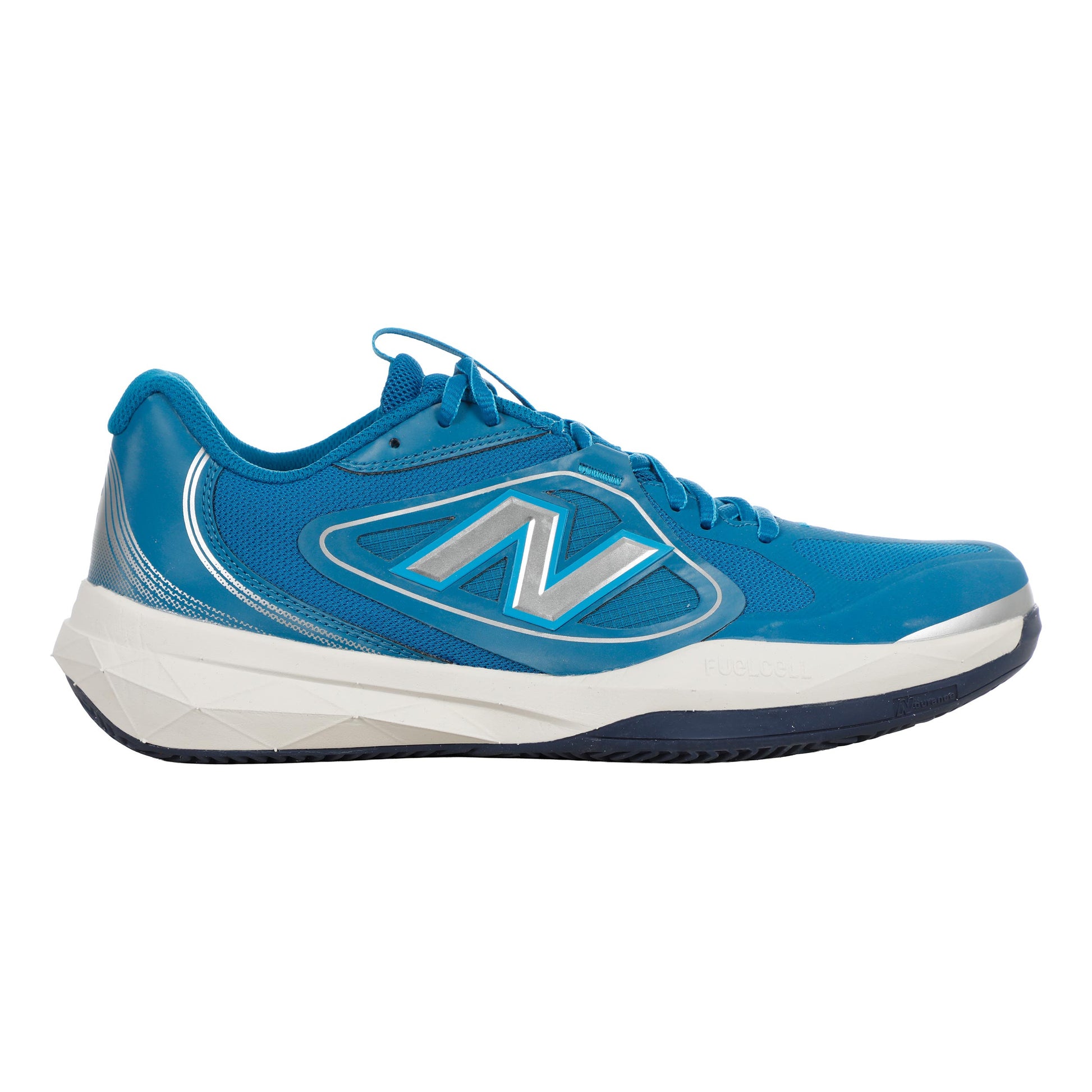 New Balance FuelCell 796v5 Zapatilla tierra batida Hombres - turquesa, plateado