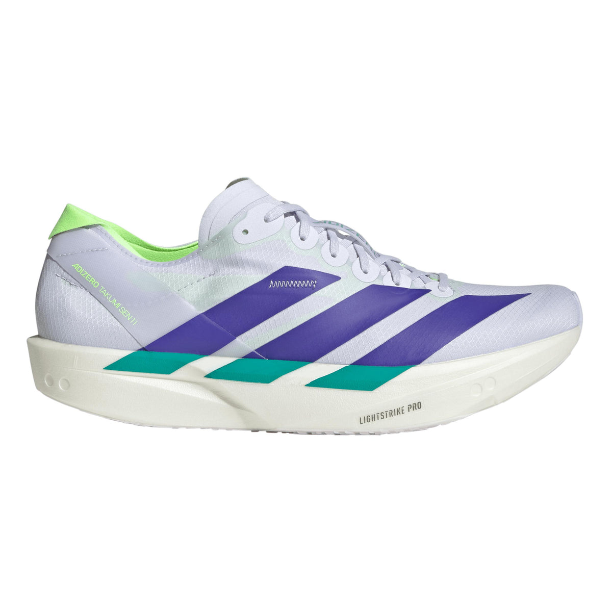 adidas adizero Takumi Sen Zapatilla de competición Hombres - gris, lila