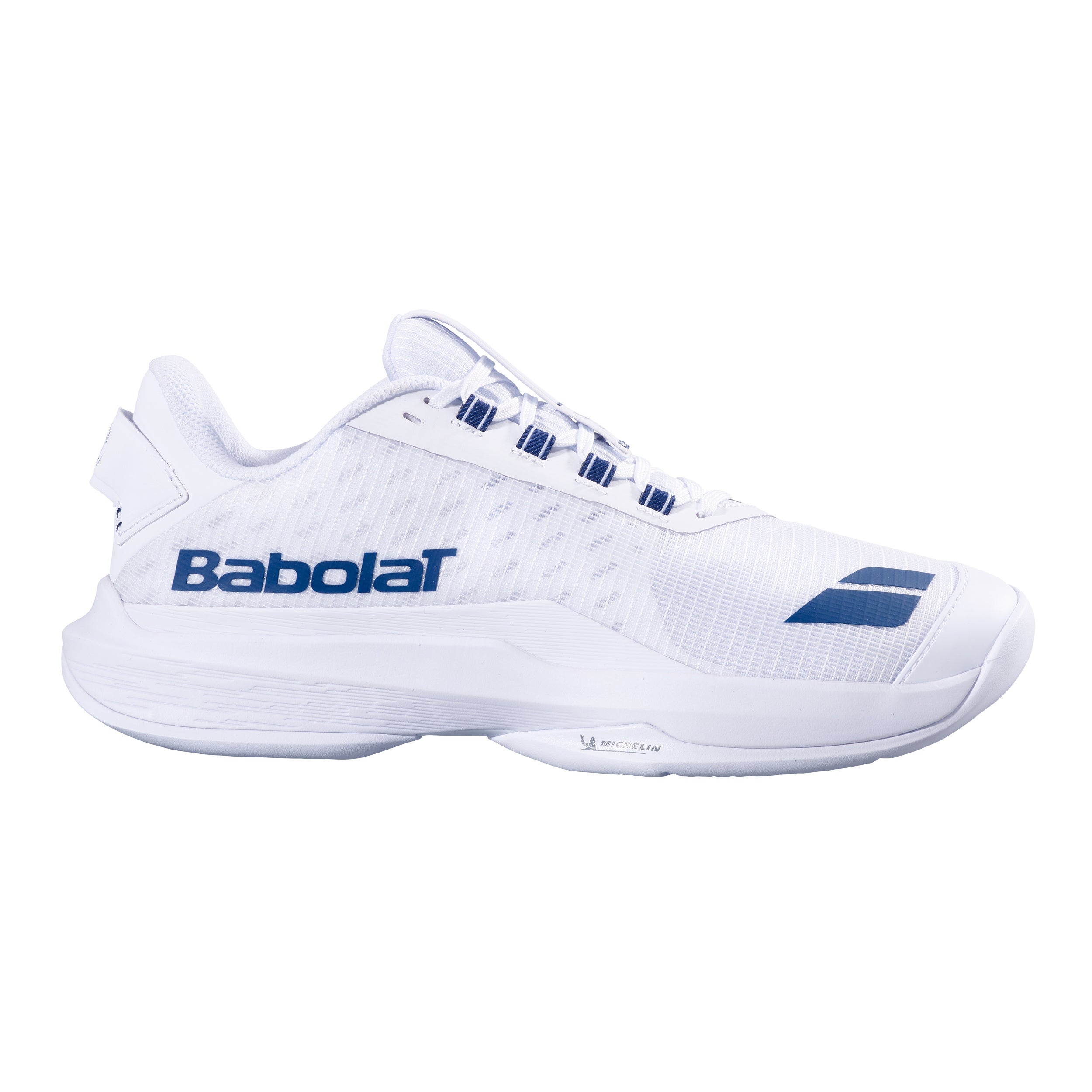 Babolat JET T2 AC WIM Zapatilla todas las superficies Hombres-blanco, azul oscuro