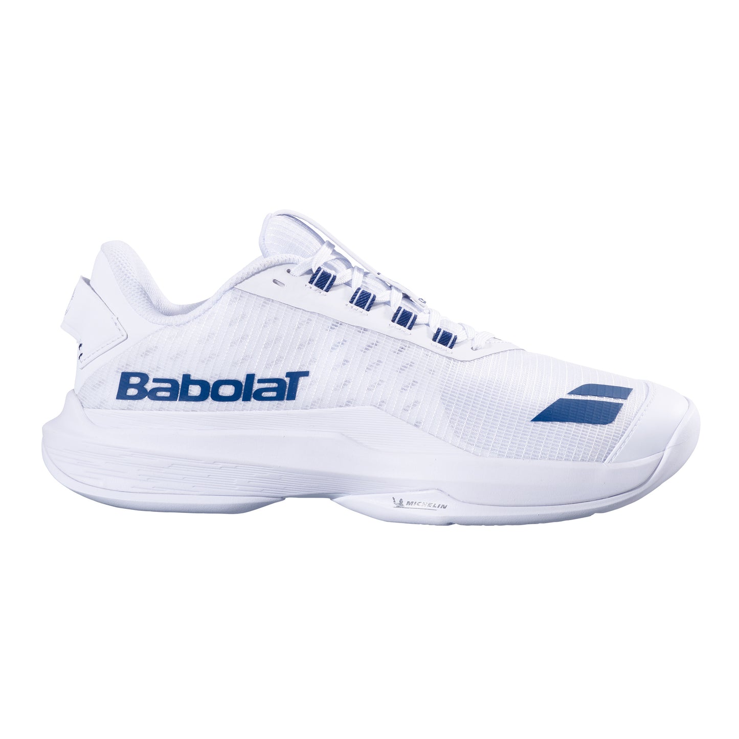 Babolat JET T2 AC WIM Zapatilla todas las superficies Hombres-blanco, azul oscuro