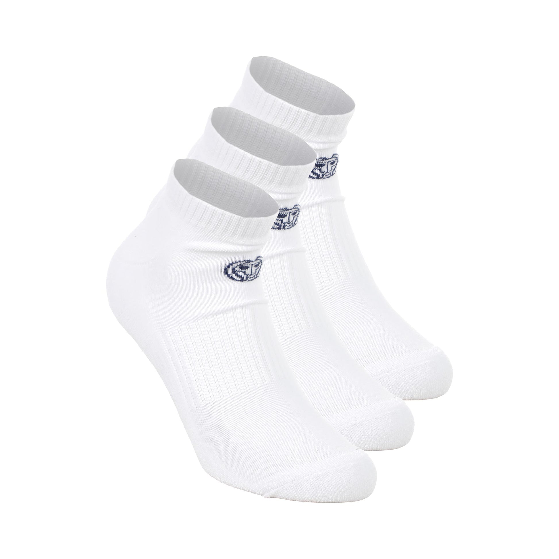 BIDI BADU Crew Performance Calcetines de tenis Pack de 3 -blanco