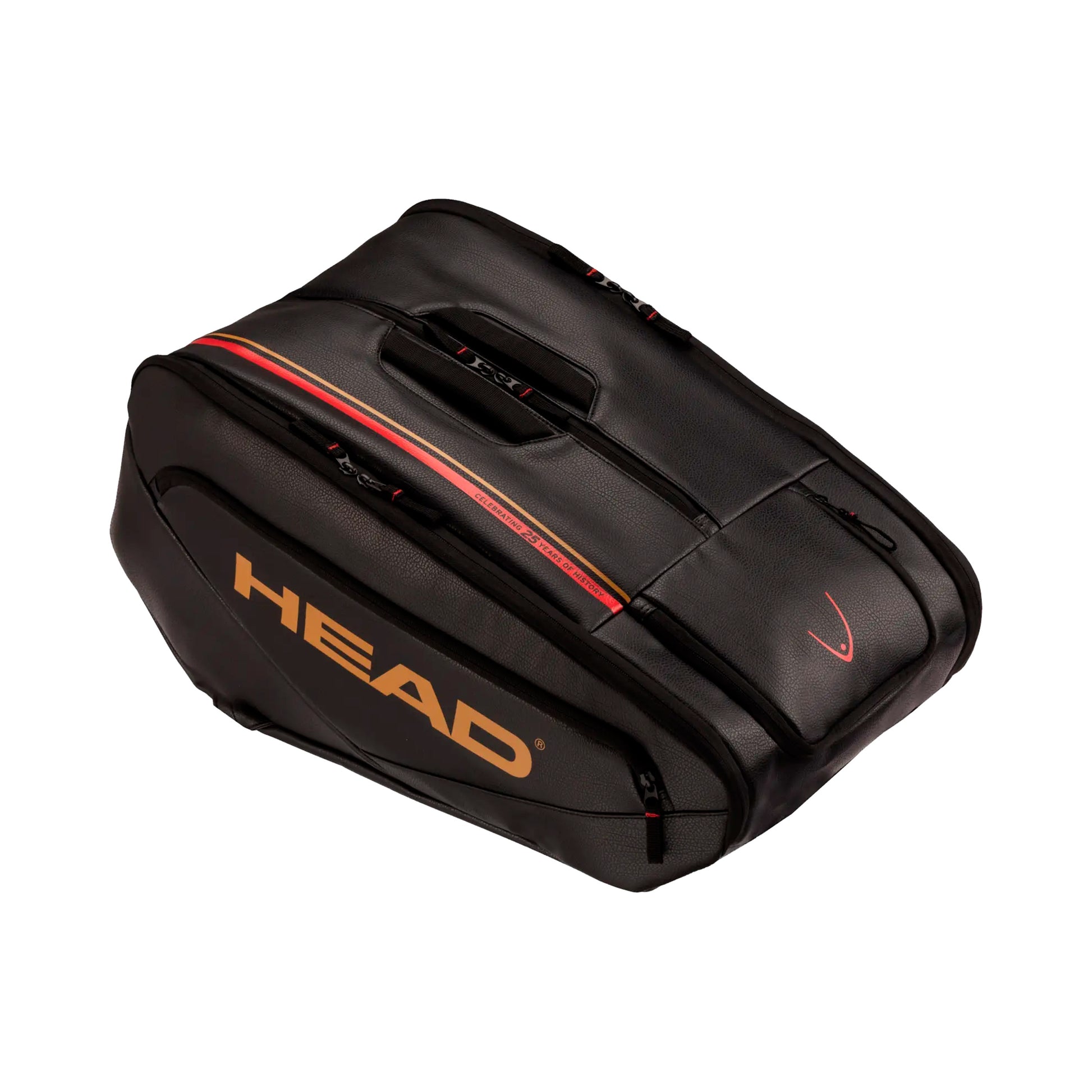 HEAD FX Retro Padel Tasche 25th LTD Paletero -negro, rojo
