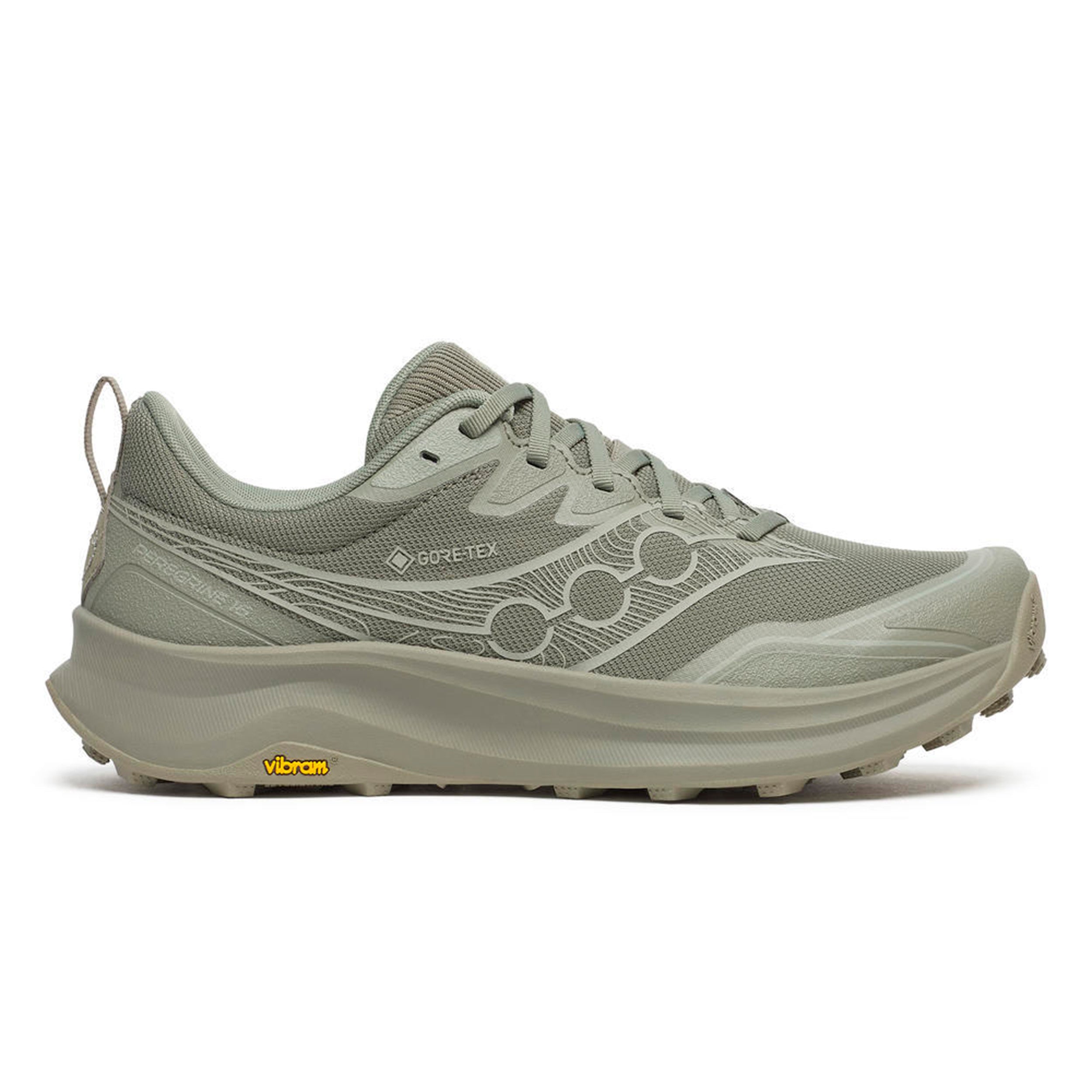 Saucony Peregrine 16 GTX Zapatilla trail Hombres - oliva, caqui