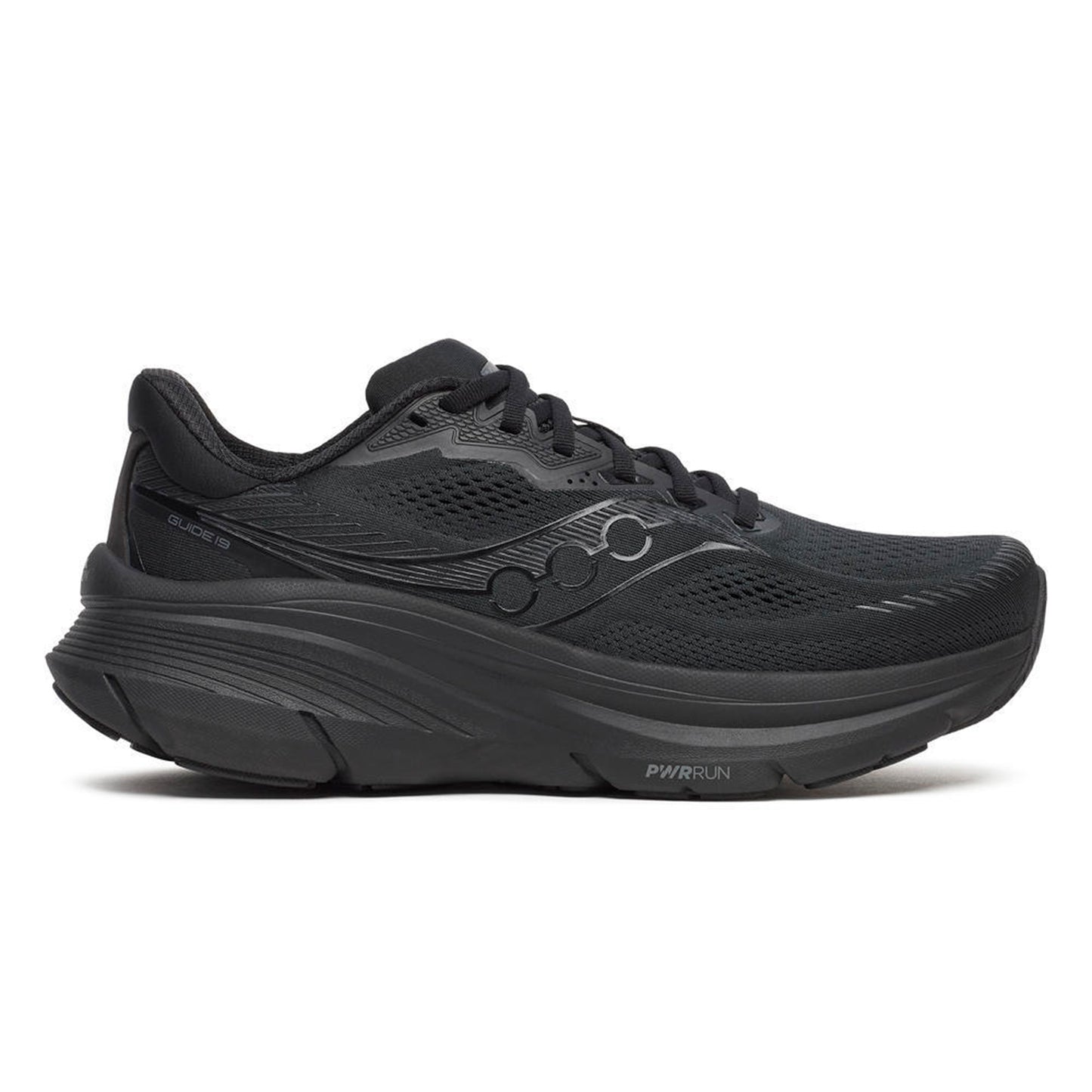 Saucony Guide 19 Zapatilla de estabilidad Hombres-negro, negro