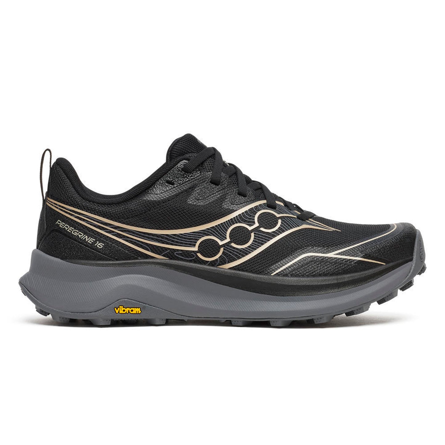Saucony Peregrine 16 Zapatilla trail Mujeres-negro, gris
