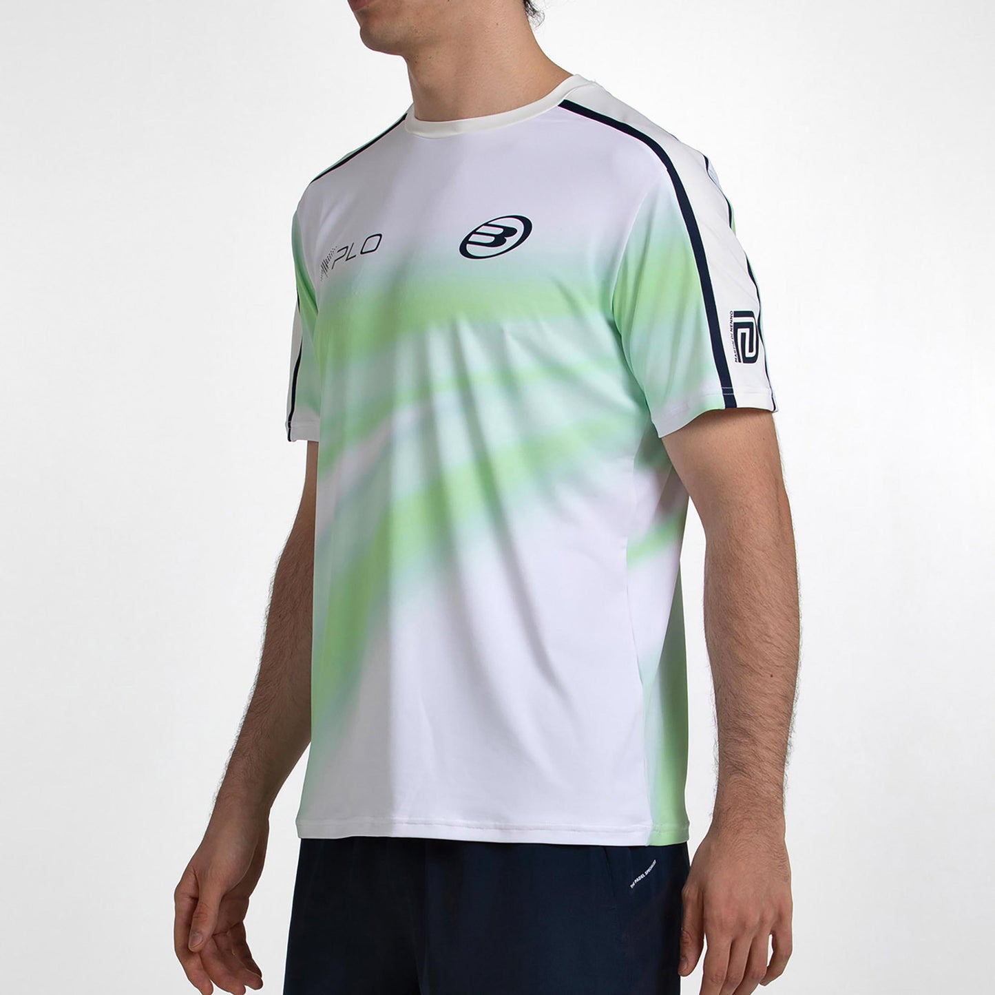 Bullpadel Dinenno 26V Camiseta de manga corta Hombres - blanco, verde