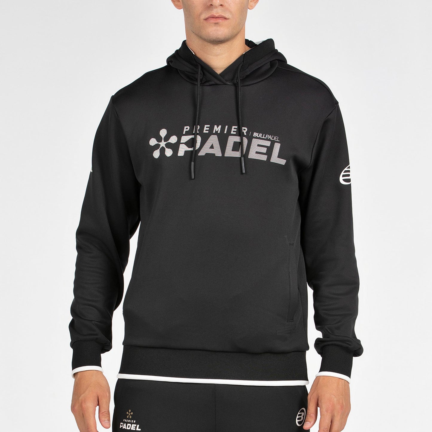 Bullpadel Piatro Sudadera con capucha Hombres - negro