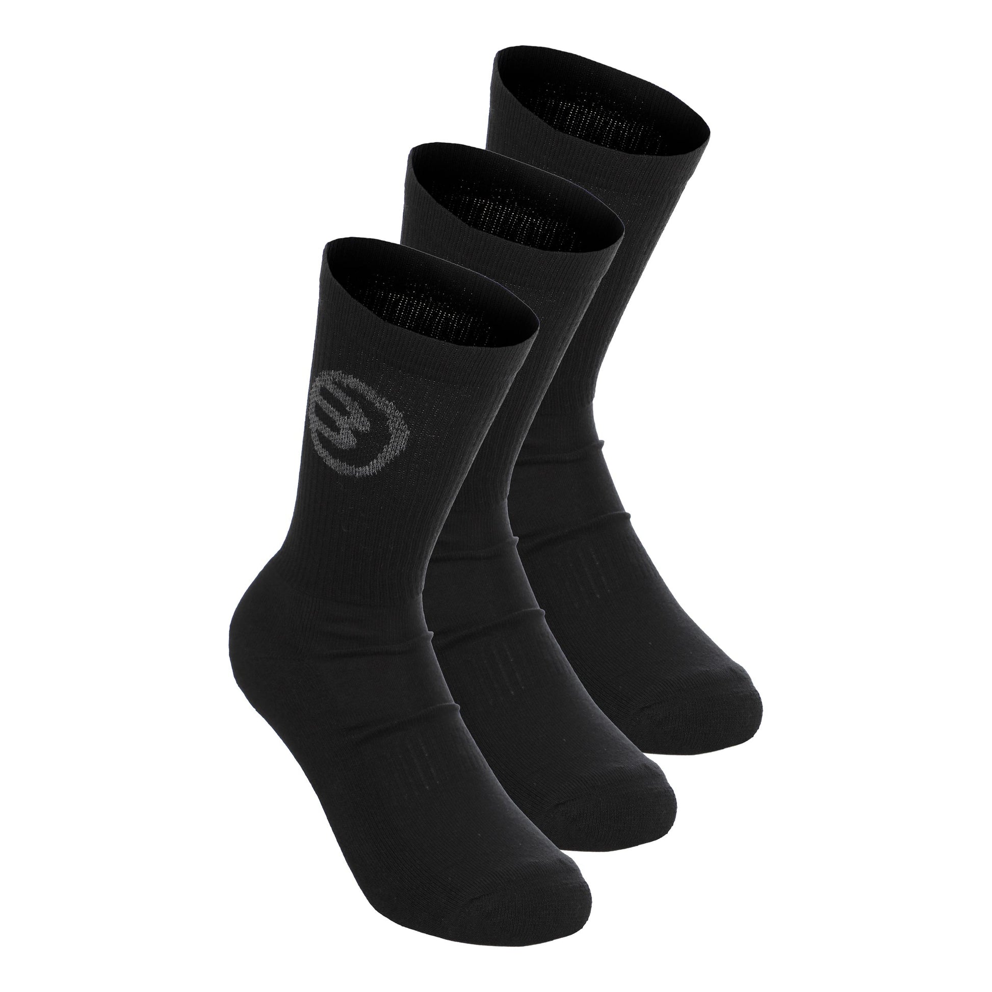Bullpadel BP262 (PACK DE 3) Calcetines de deporte Unisex - negro