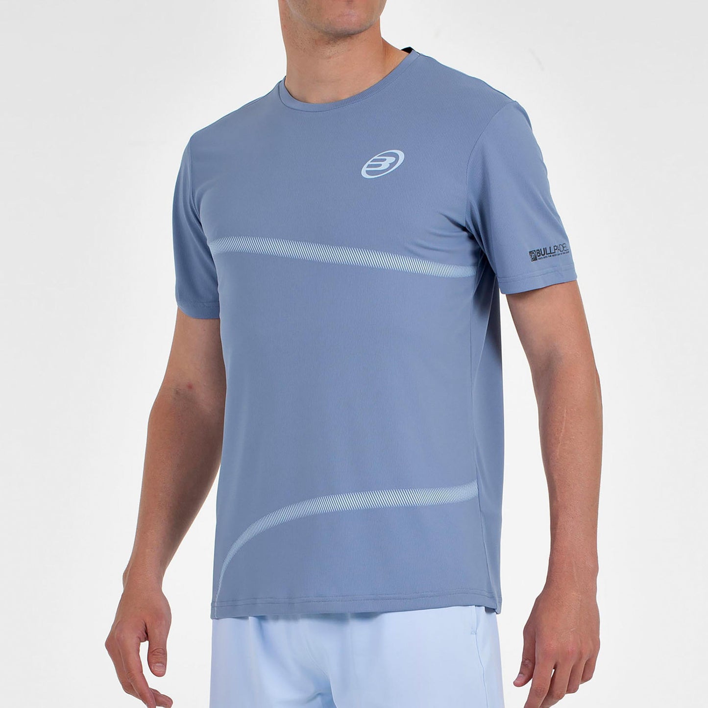 Bullpadel Cheles Camiseta de manga corta Hombres - azul