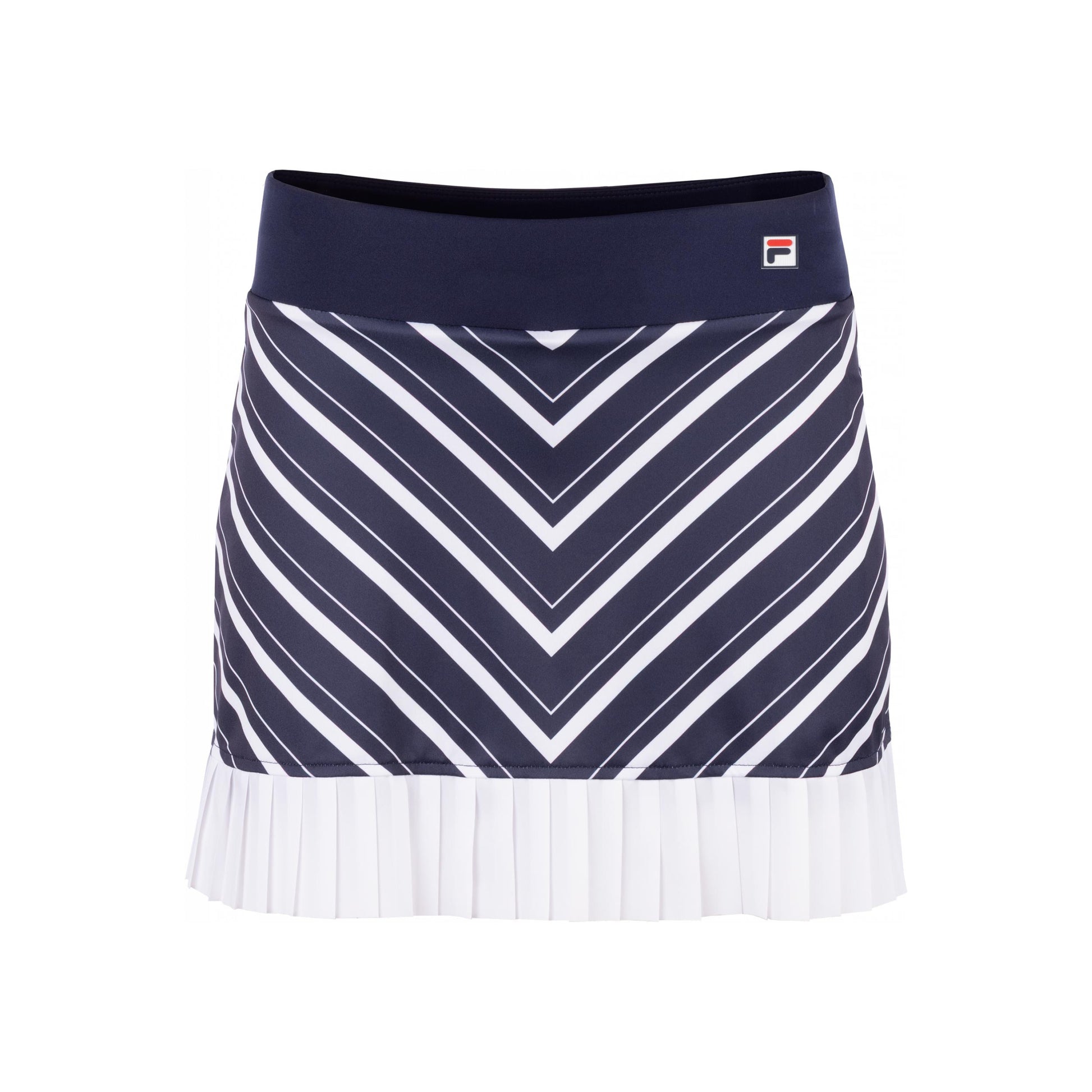 Fila Liyana Falda Mujeres-blanco, azul oscuro