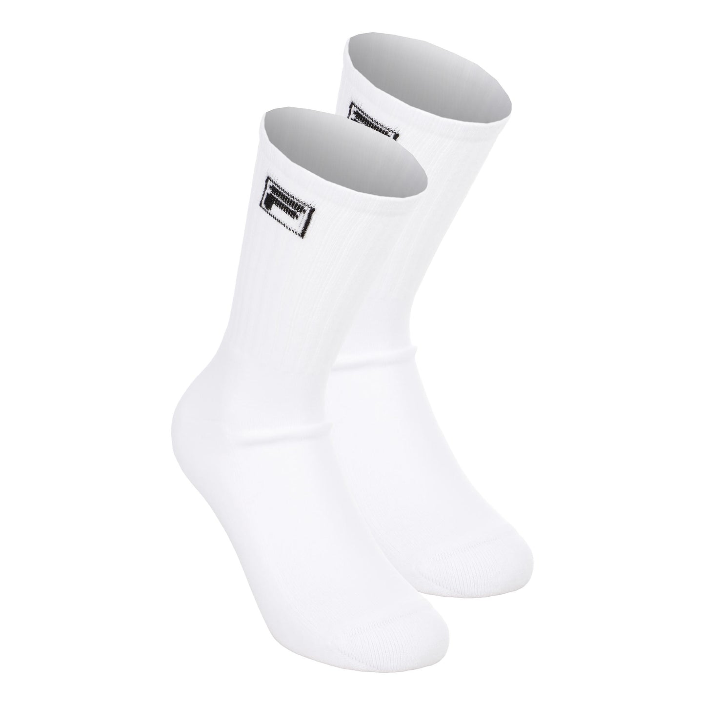 Fila F-BOX PREMIUM CREW 2P Calcetines de tenis Unisex-blanco