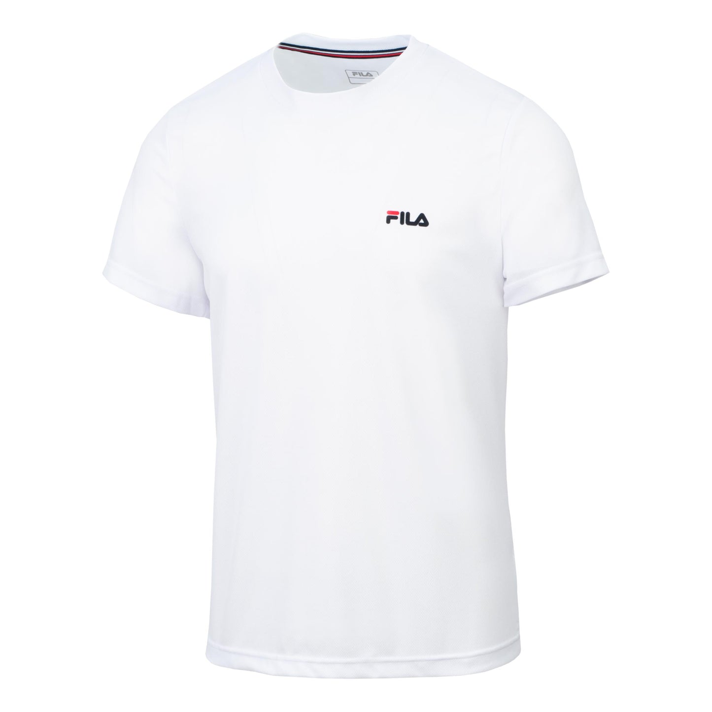 Fila Logo small 2 Camiseta de manga corta Hombres-blanco