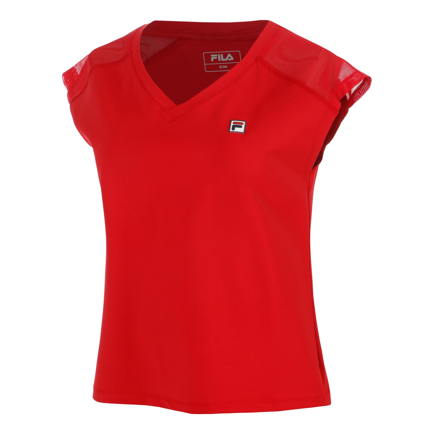Fila Maria Camiseta de manga corta Mujeres-rojo