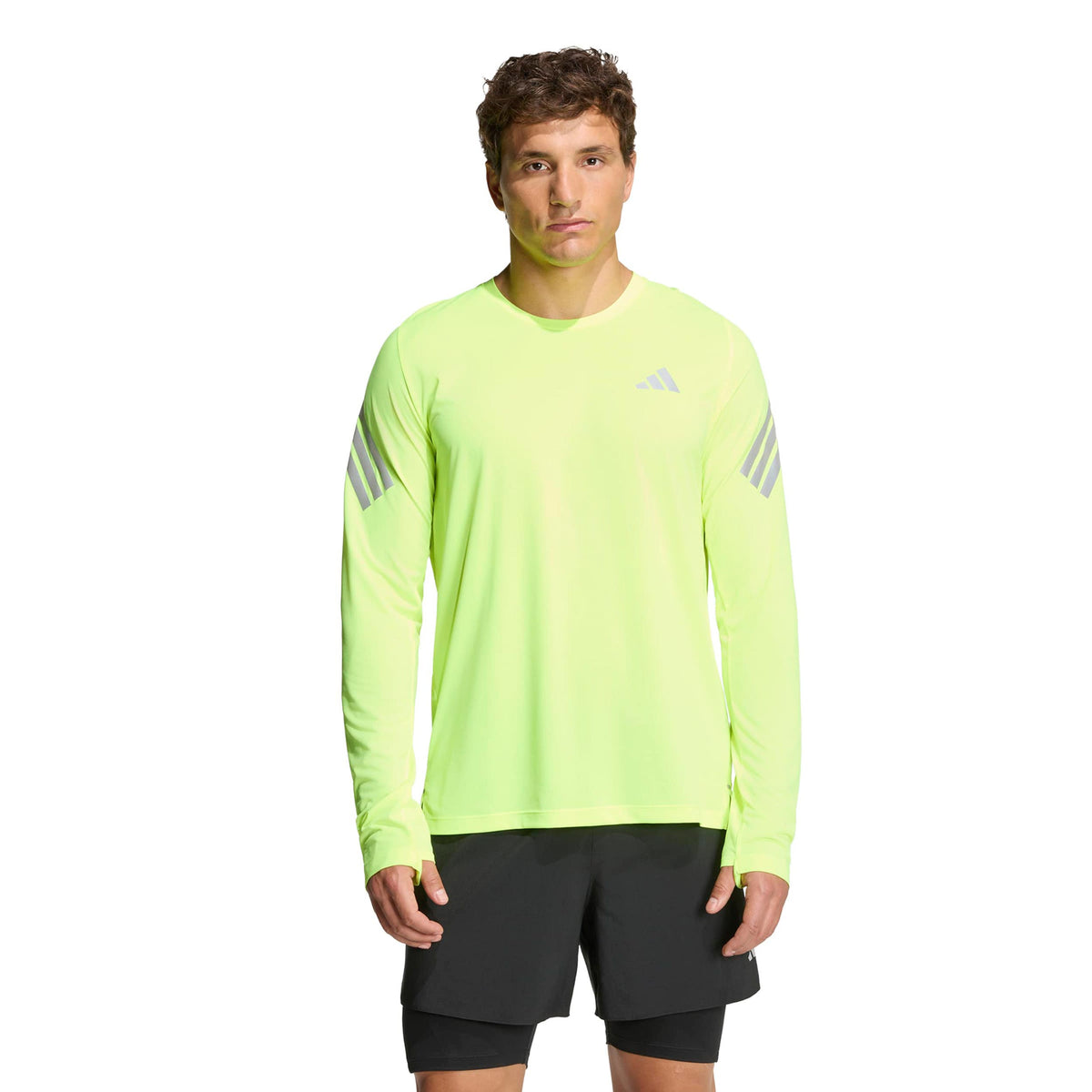 adidas Adi365 Camiseta de running Hombres - amarillo neón