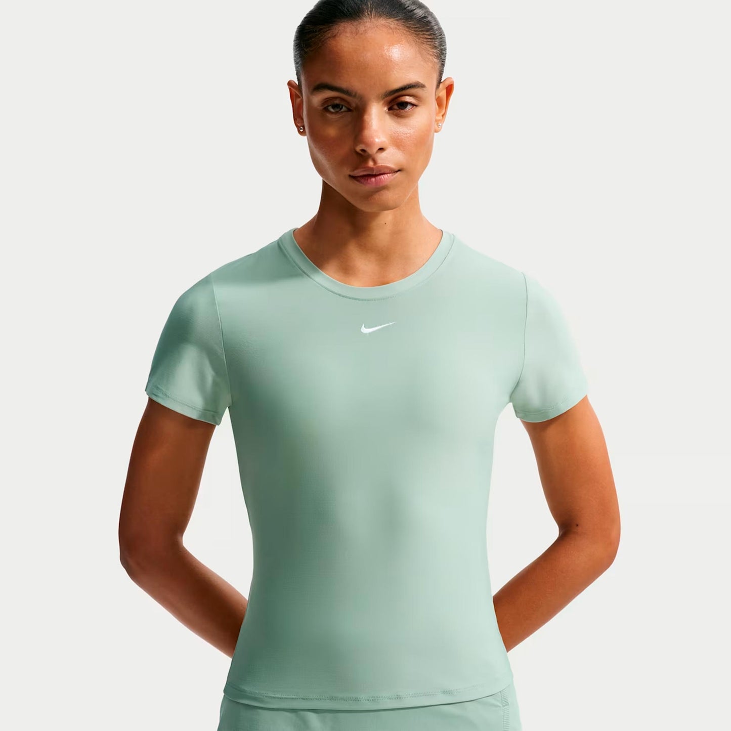 Nike Dri-Fit Victory  Camiseta de manga corta Mujeres - blanco rot, blanco