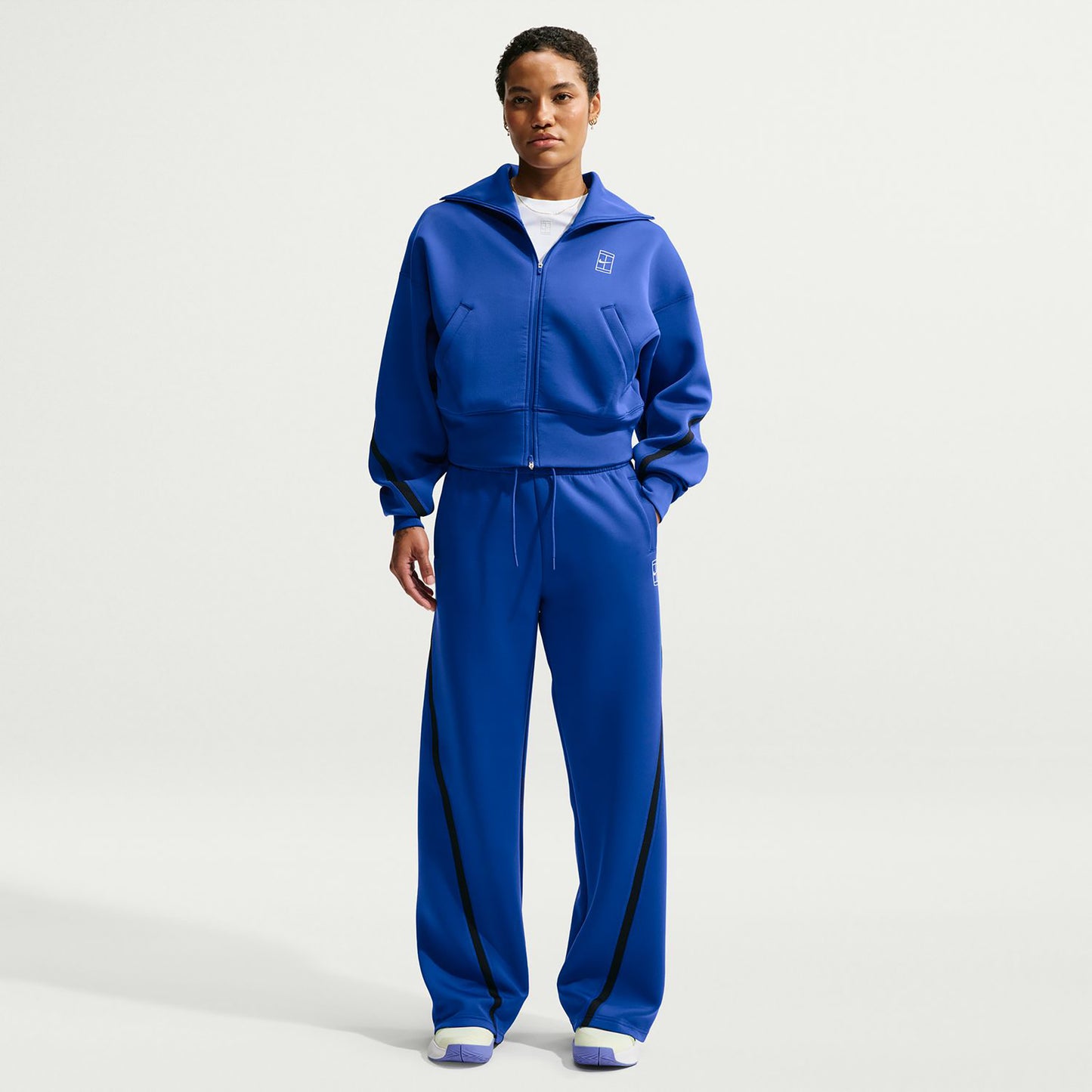Nike Court Dri-Fit Advantage  Pantalón de entrenamiento Mujeres - azul