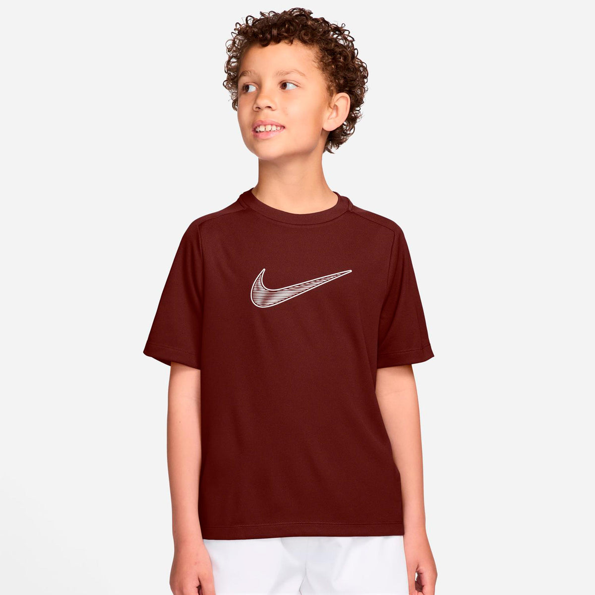 Nike Dri-Fit Multi  Camiseta de manga corta Chicos - marrón