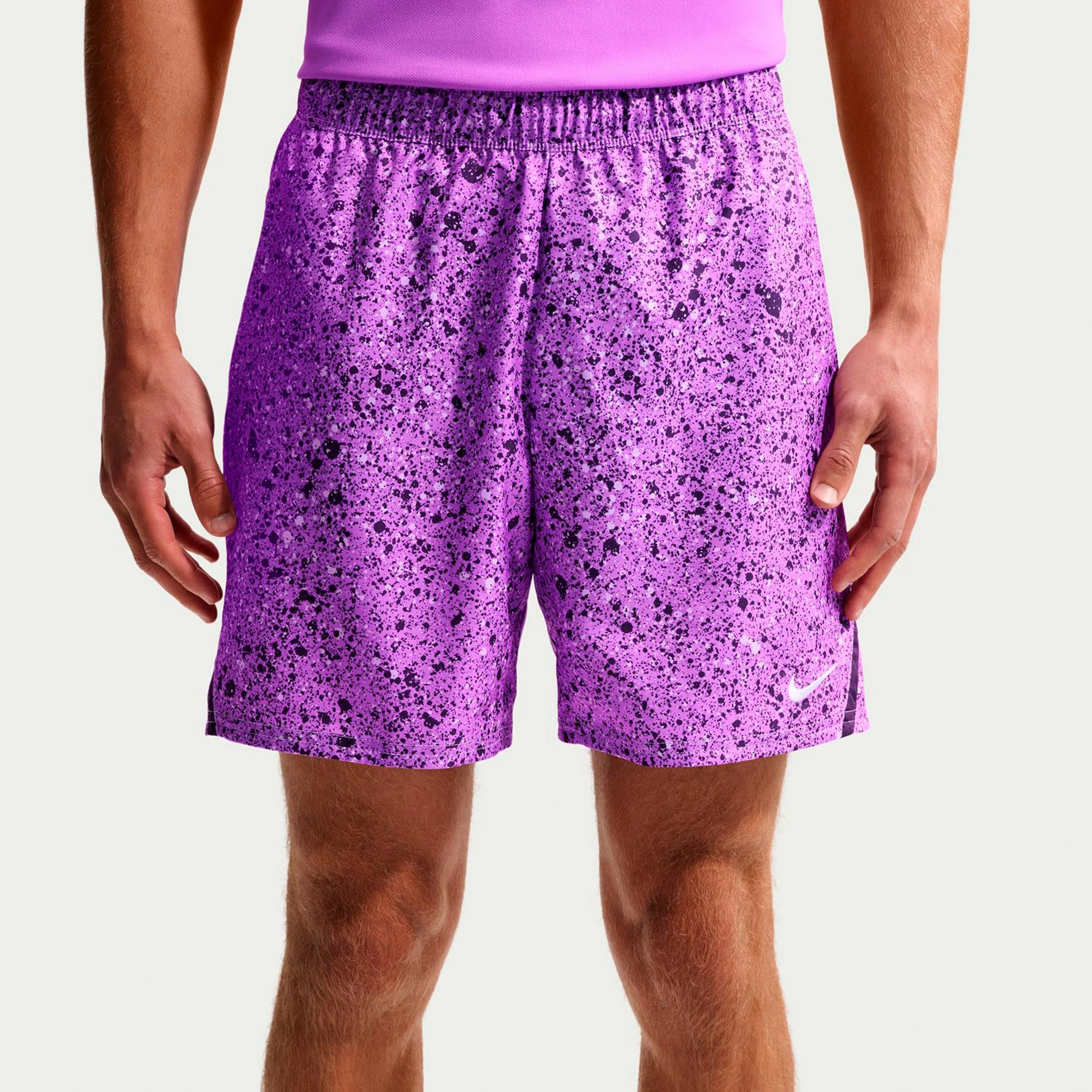 Nike Court Dri-Fit Victory 7in Shorts Hombres - violeta
