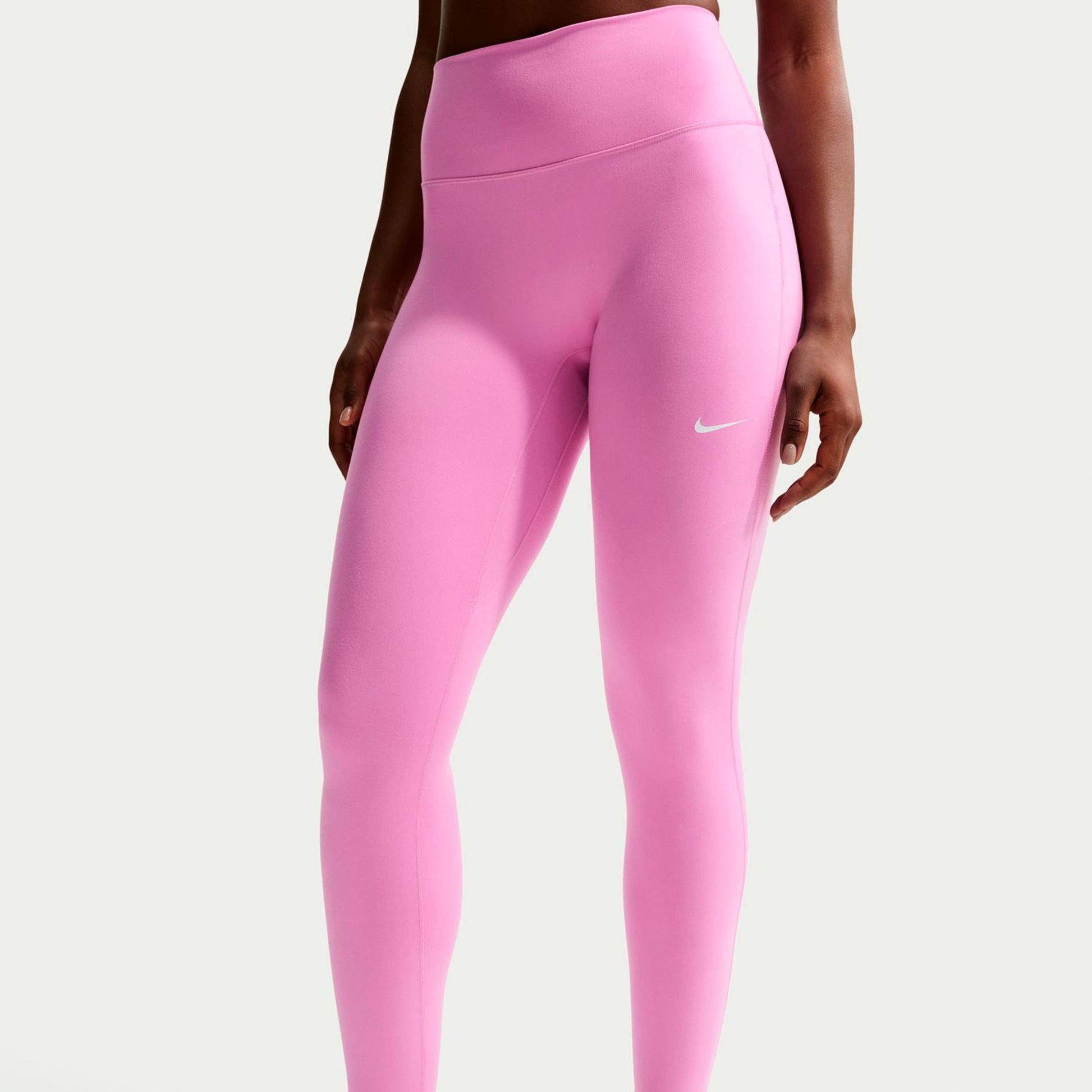 Nike Dri-Fit One High Rise 7/8 Malla Mujeres-morado