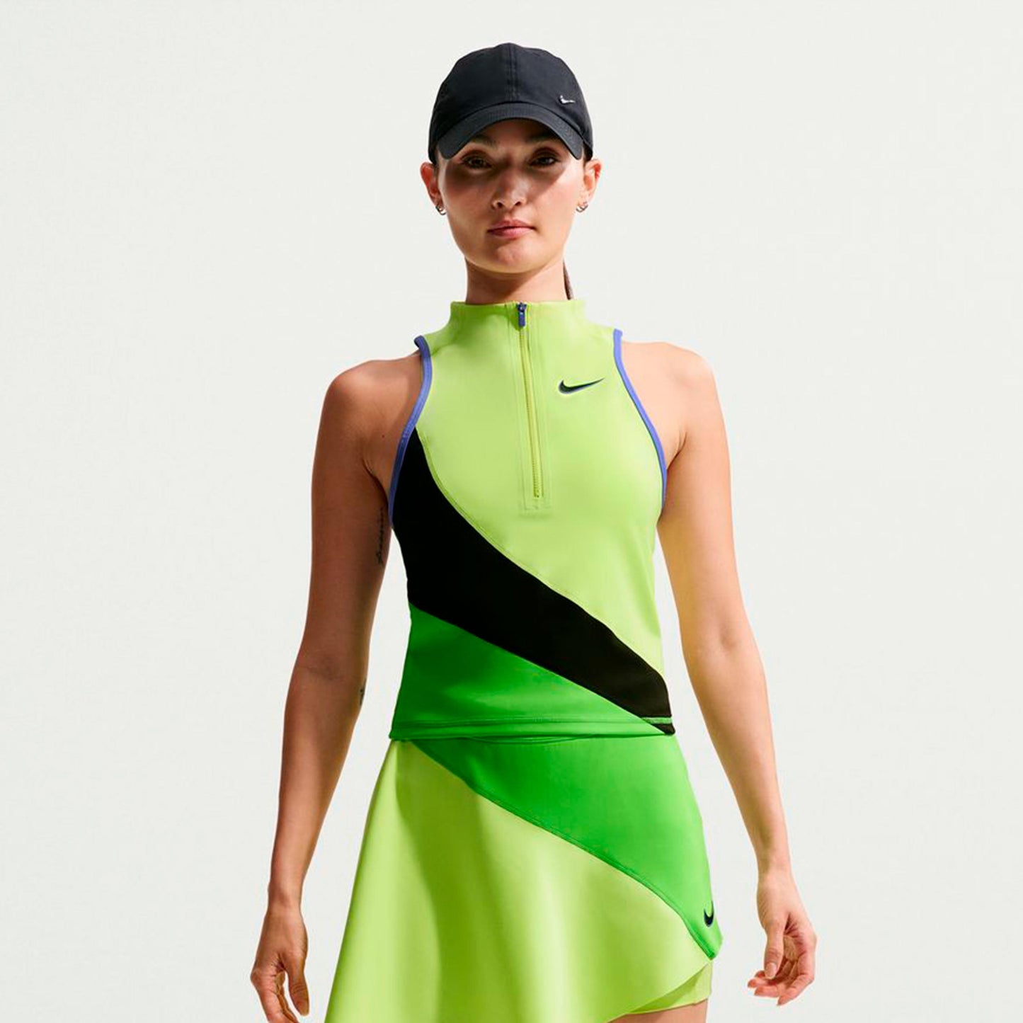 Nike Court Dri-Fit Slam  Camiseta de tirantes Mujeres-lima, multicolor
