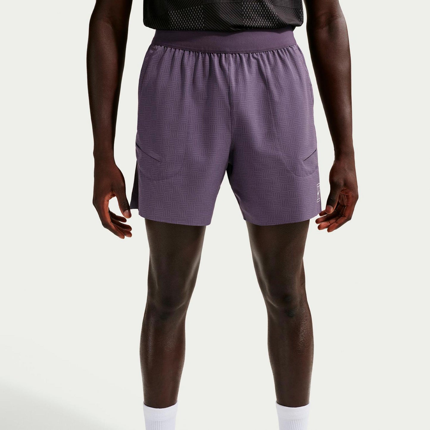 Nike Court Dri-Fit Advantage 6in Shorts Hombres-lila